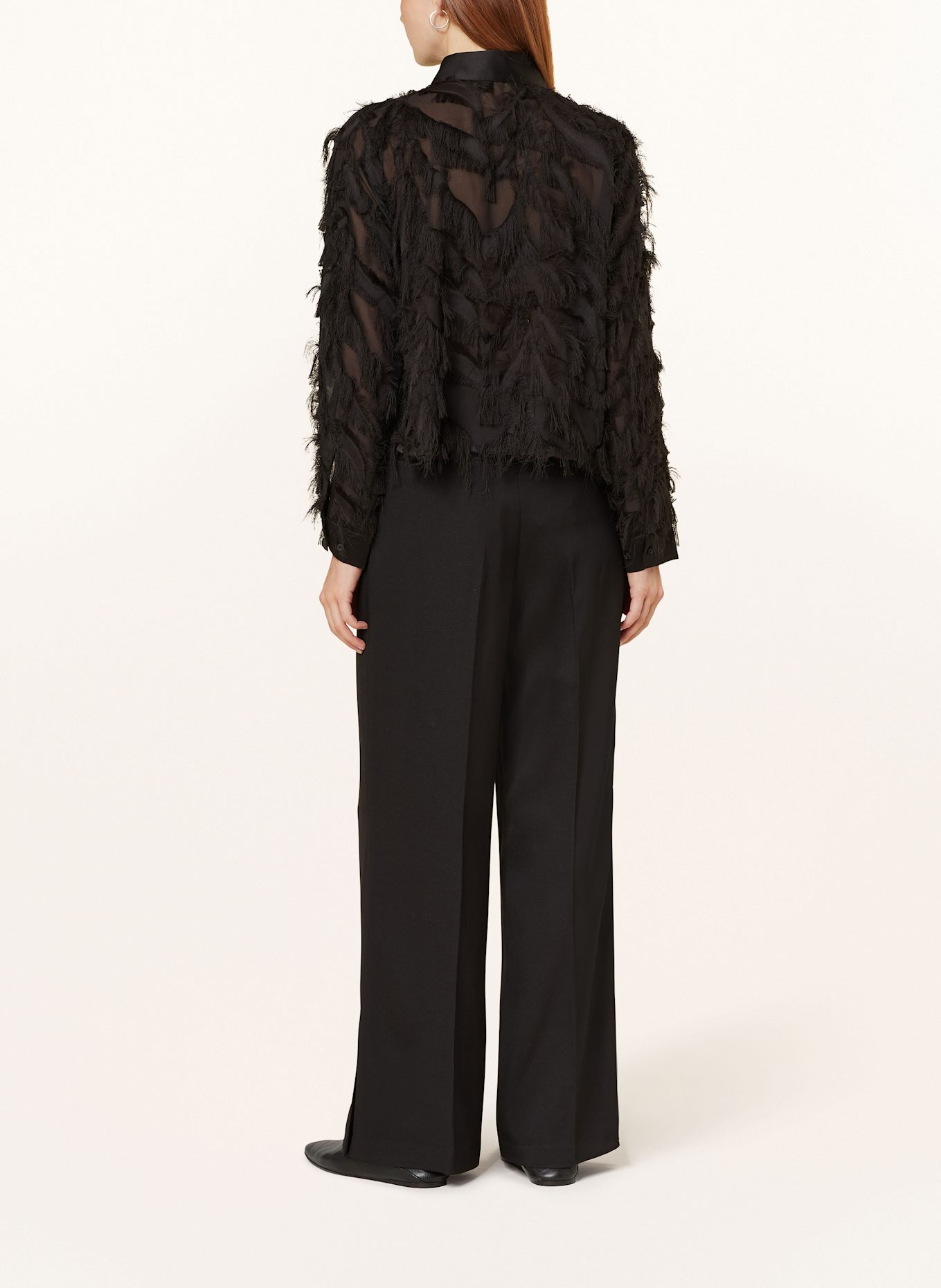 SELECTED Femme Hemdbluse: SCHWARZ