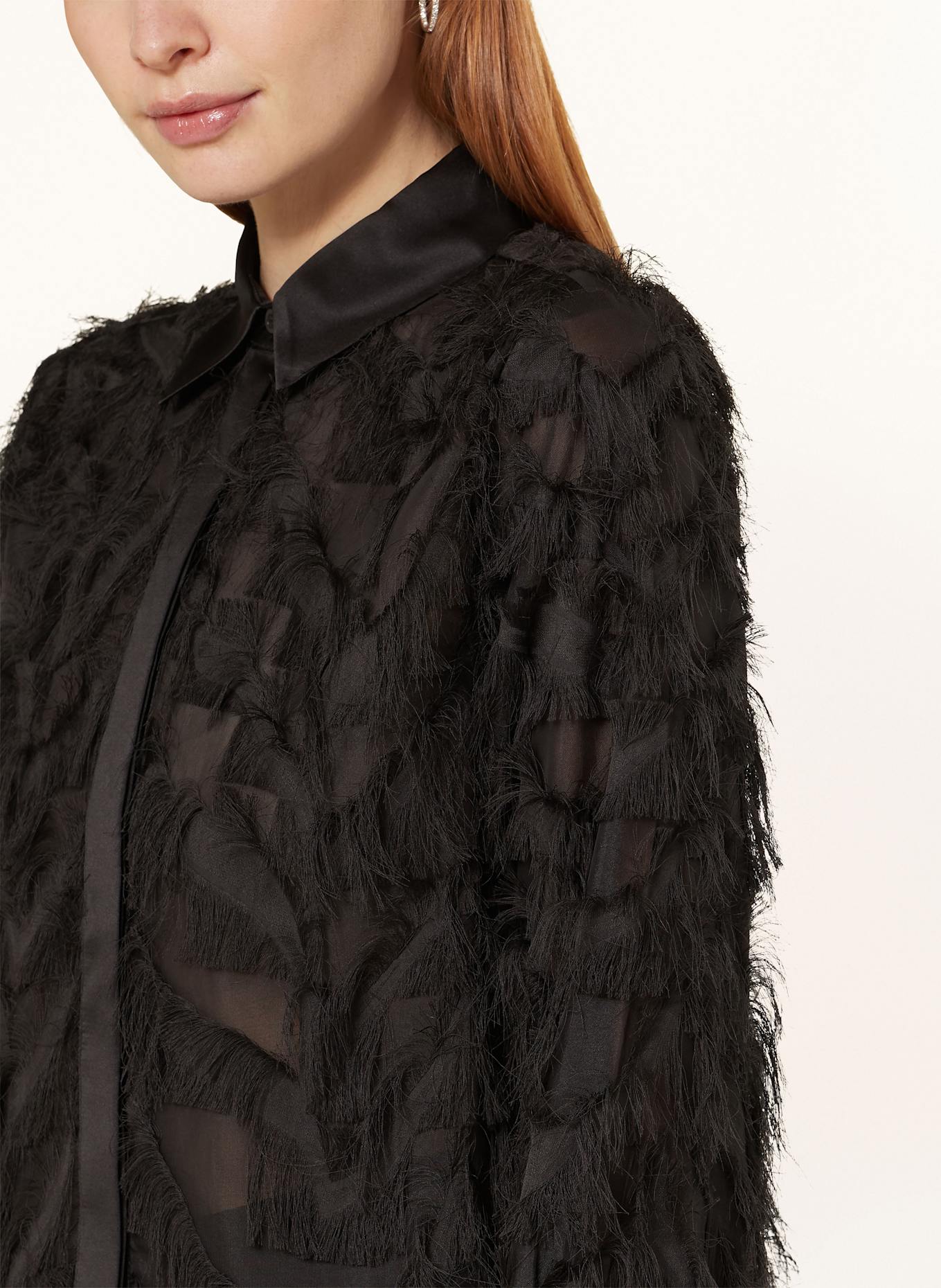 SELECTED Femme Hemdbluse: SCHWARZ