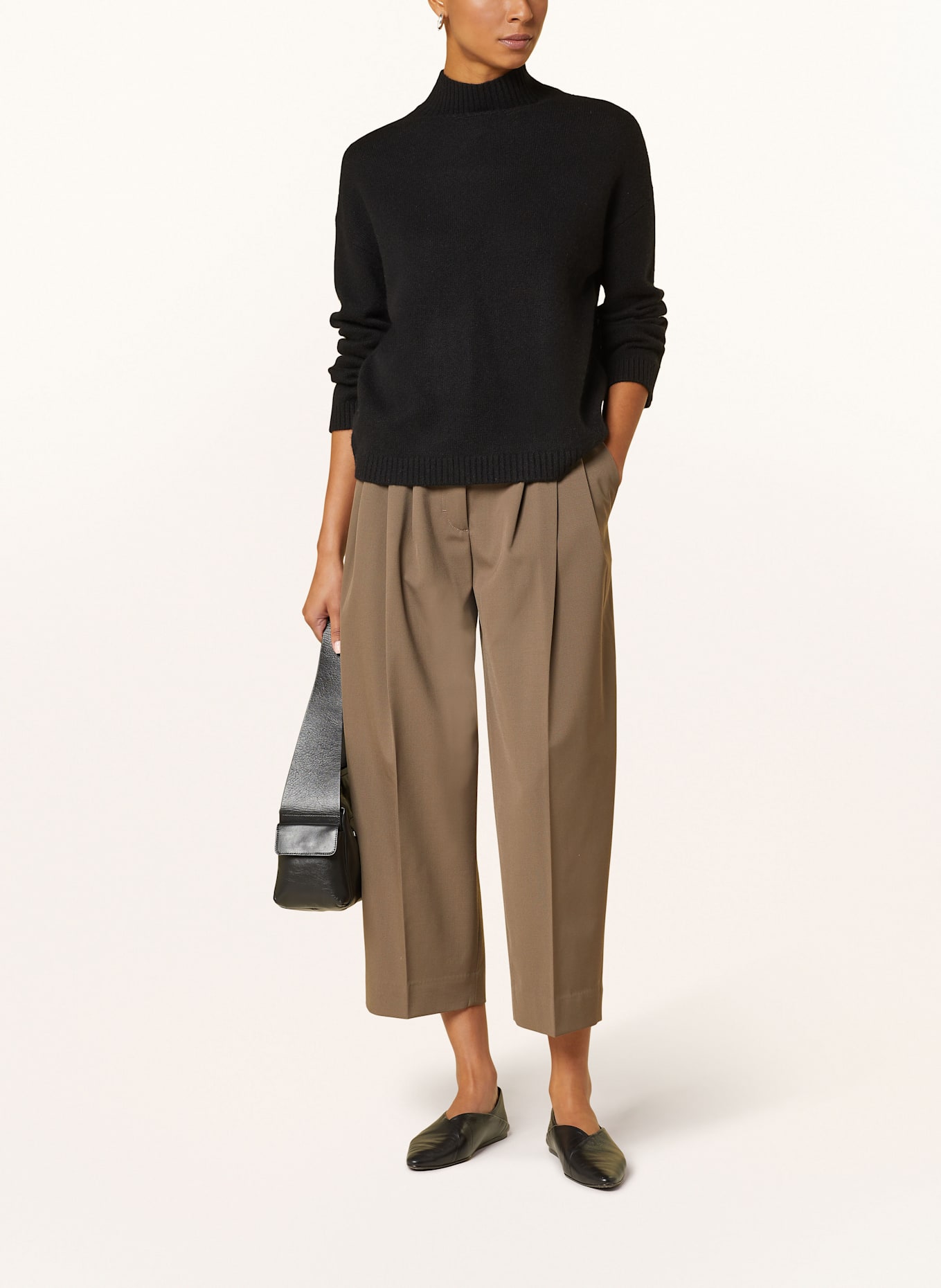 SELECTED Femme PAUL SMITH animal-patch cotton polo shirt, Color: BLACK (Image 2)