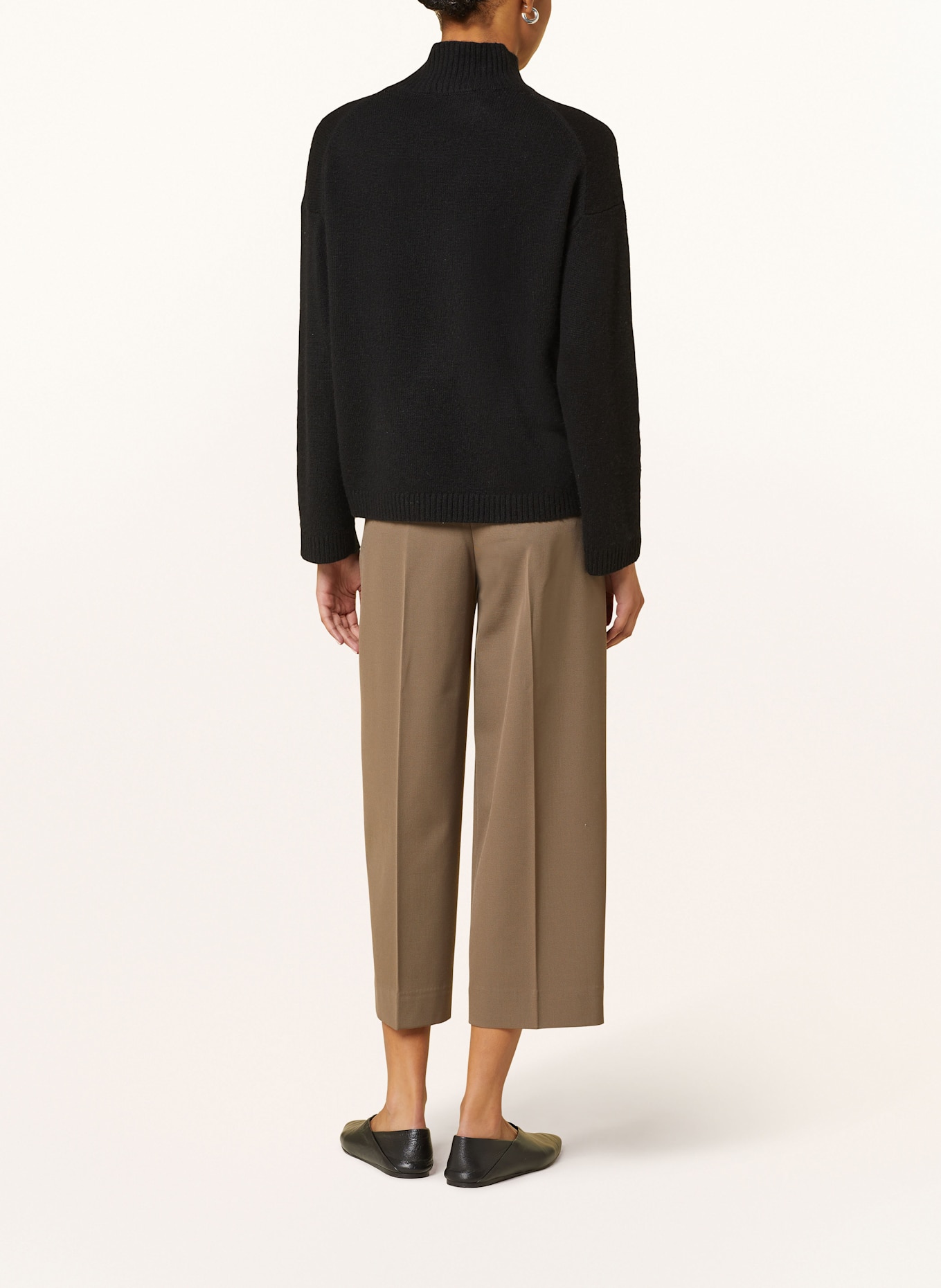 SELECTED Femme PAUL SMITH animal-patch cotton polo shirt, Color: BLACK (Image 3)