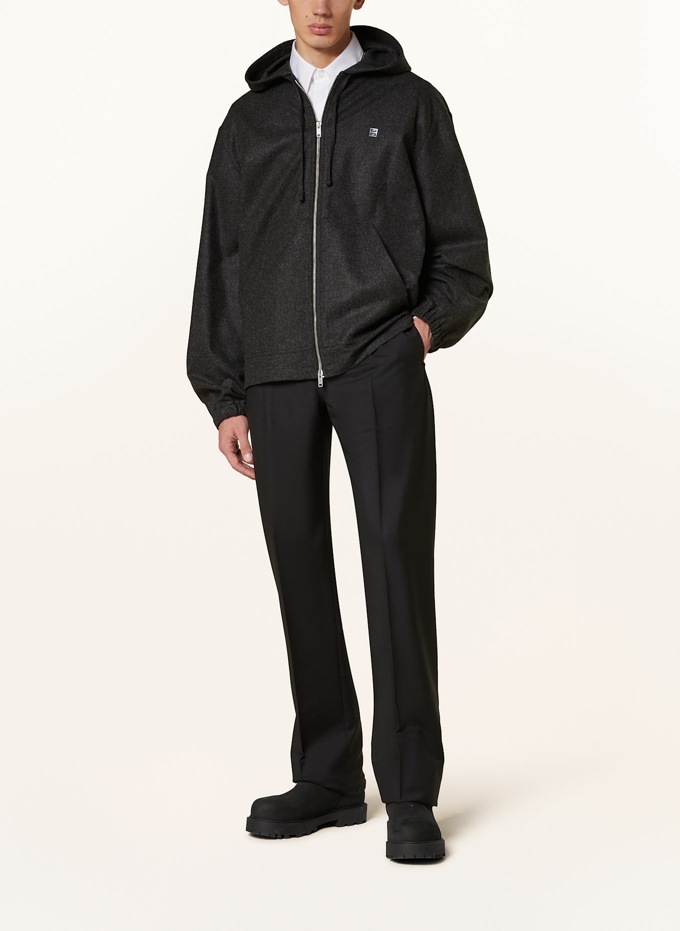 GIVENCHY Blouson: DUNKELGRAU