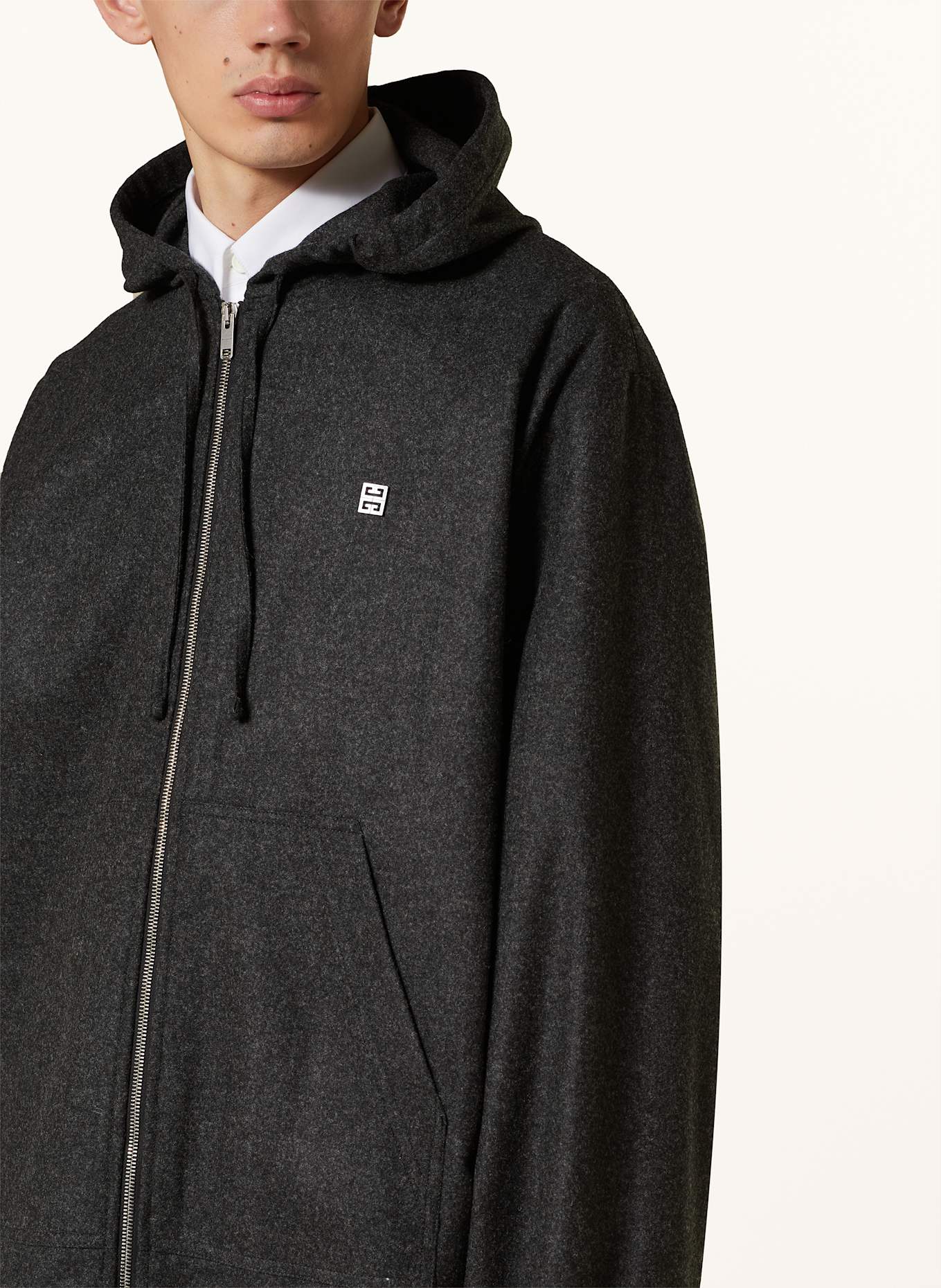 GIVENCHY Blouson: DUNKELGRAU