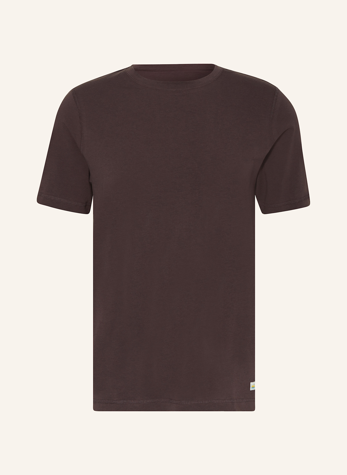 vuori T-shirt TUVALU, Color: DARK BROWN (Image 1)