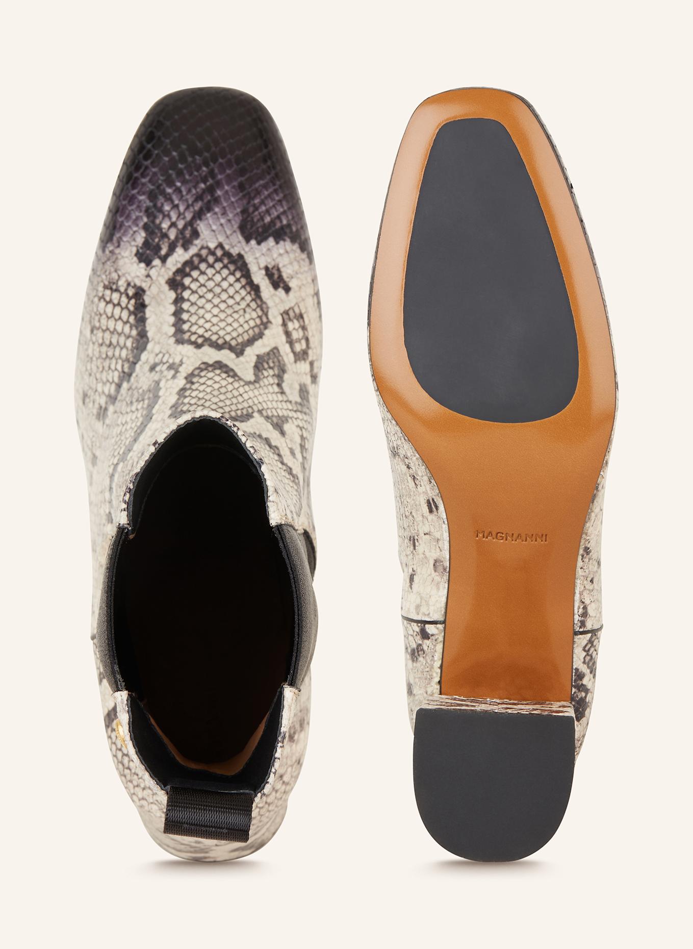 Dress Magnanni Stiefelette MAGNANNI Stiefeletten In Beige/ Schwarz