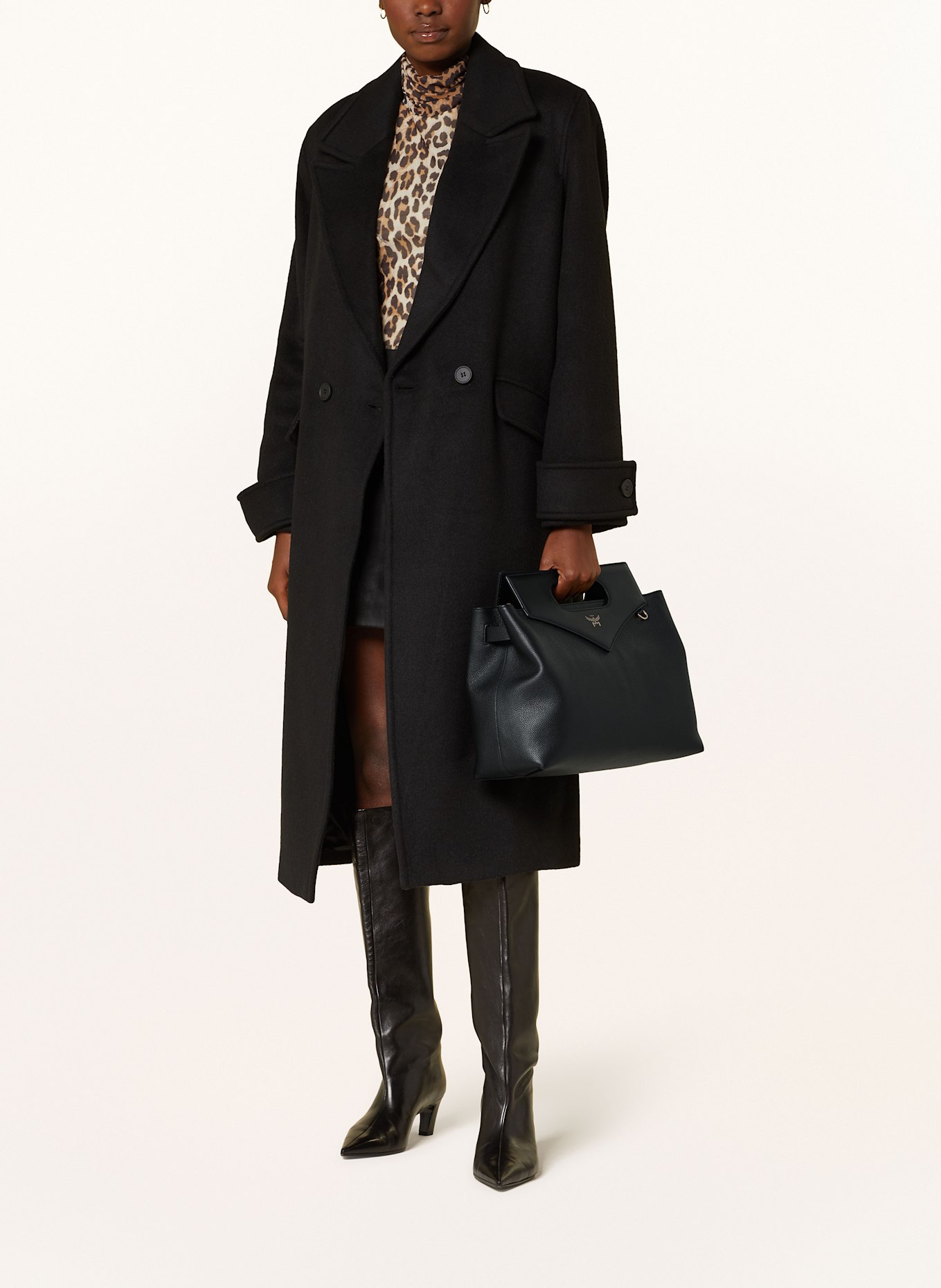 MCM Torebka SOFT DIAMOND LARGE: BK BLACK