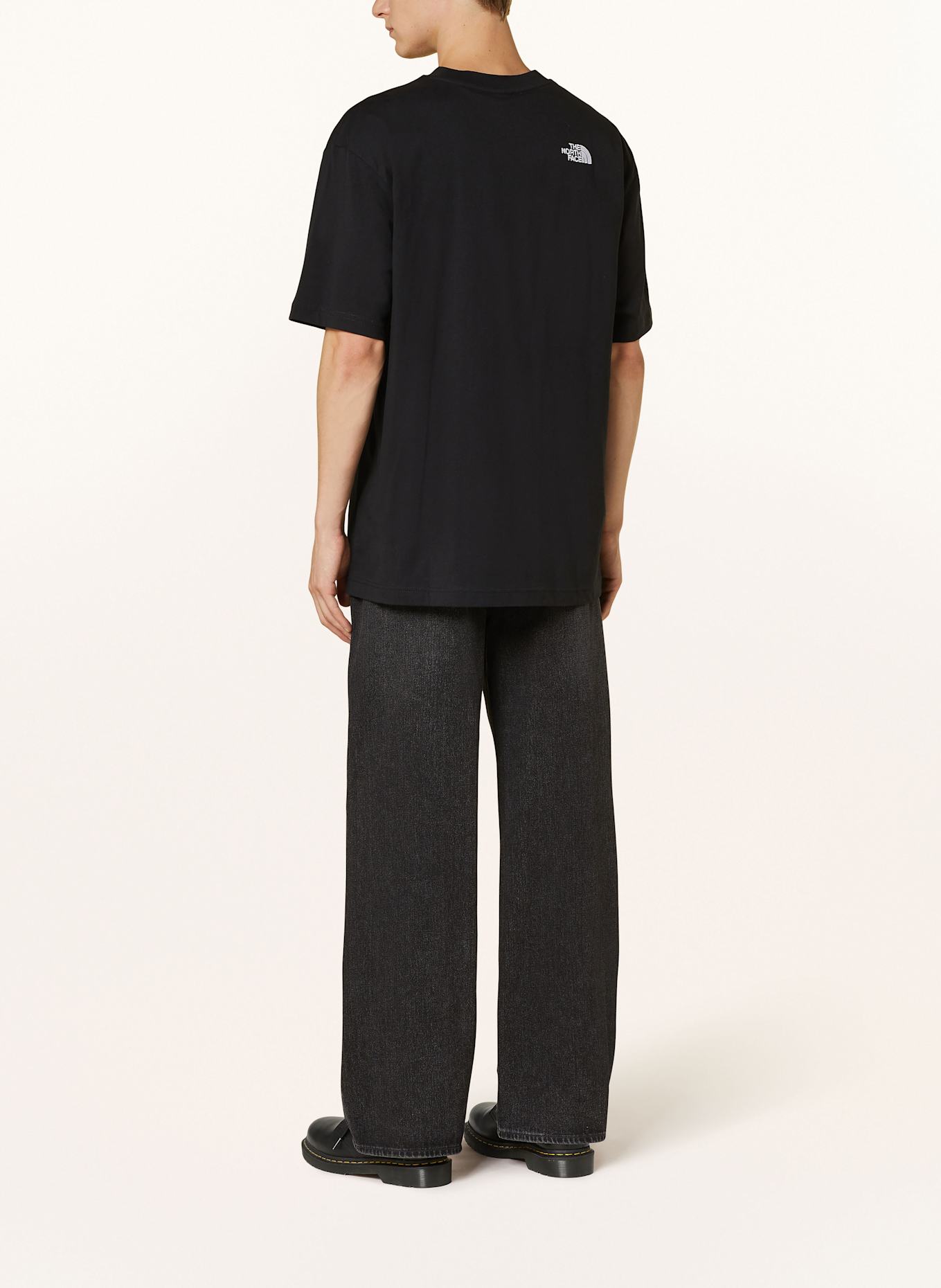 THE NORTH FACE Oversized-Shirt: SCHWARZ