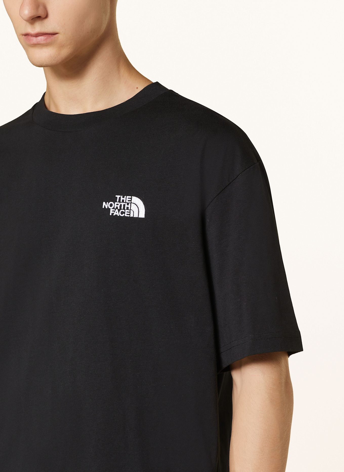 THE NORTH FACE Oversized-Shirt: SCHWARZ