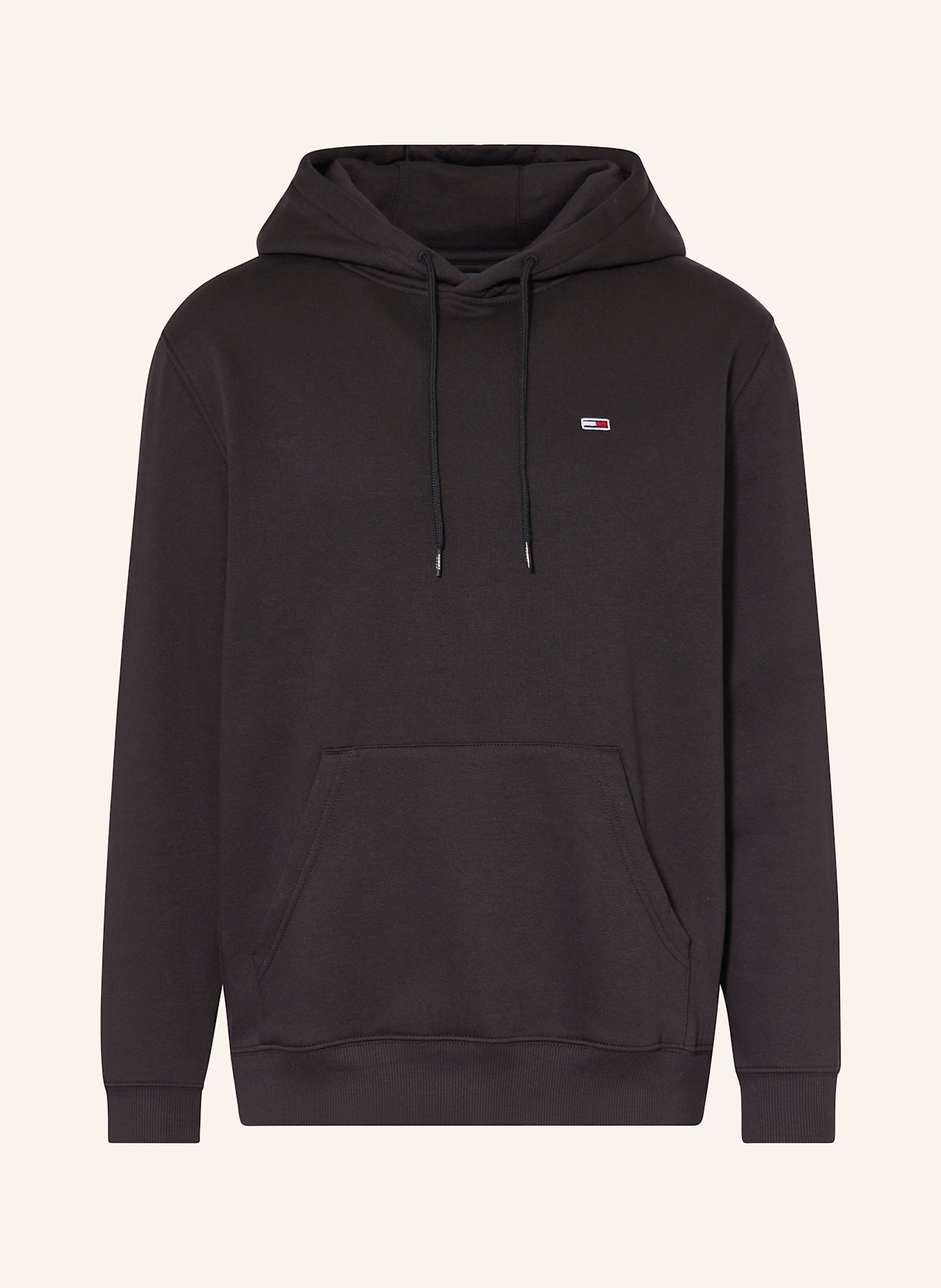 tommy Slide JEANS Hoodie, Color: BLACK (Image 1)