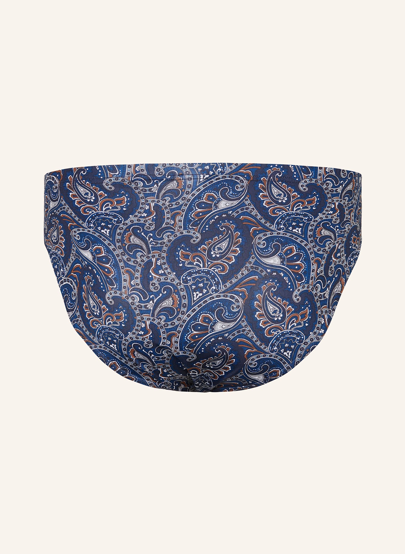 mey Brief series HIGH PAISLEY: DARK BLUE / LIGHT GRAY