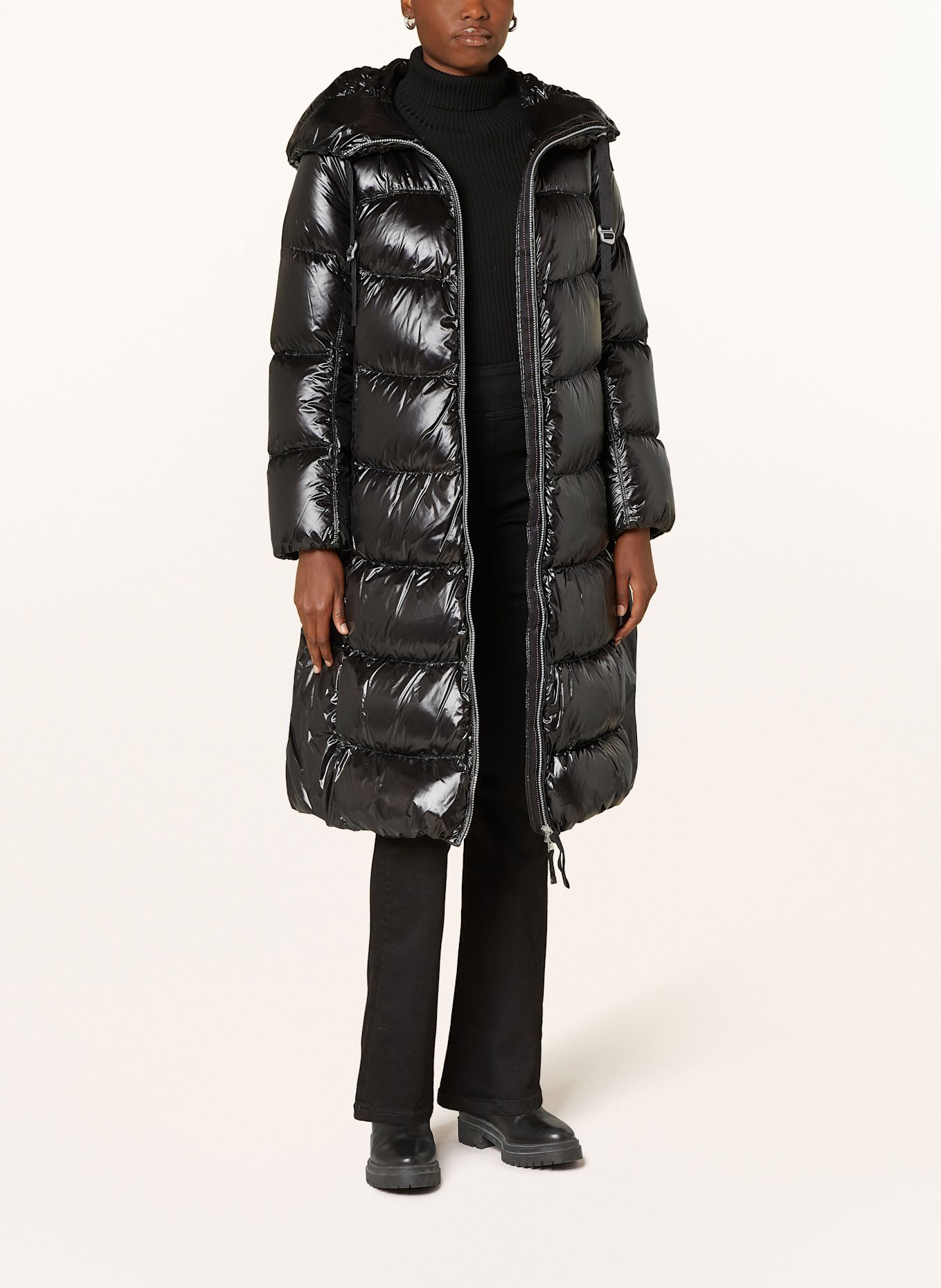 PARAJUMPERS Daunenmantel ARUM: SCHWARZ