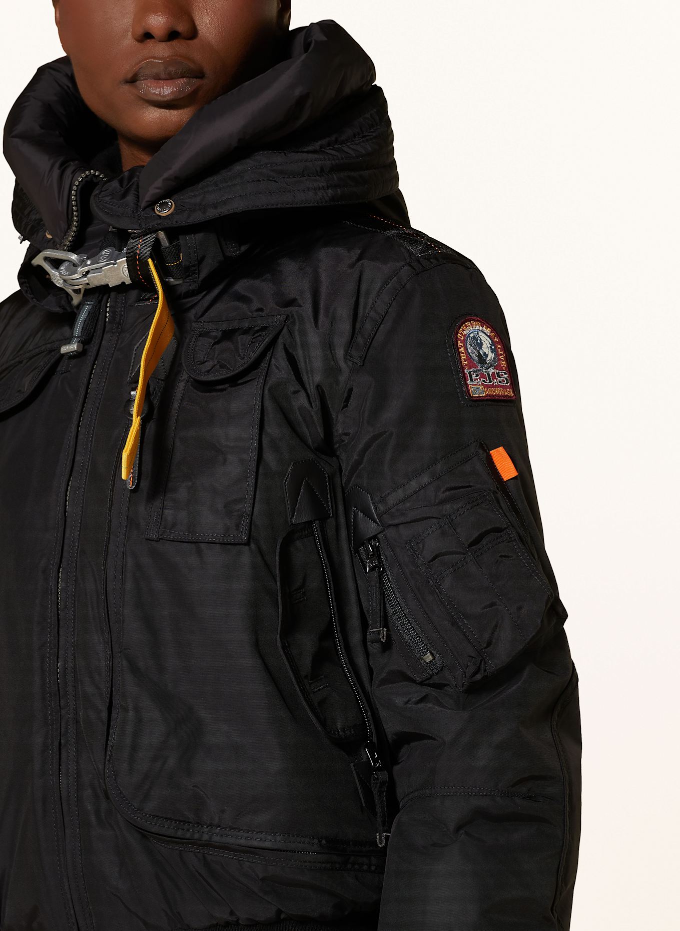 PARAJUMPERS Kurtka puchowa GOBI: CZARNY