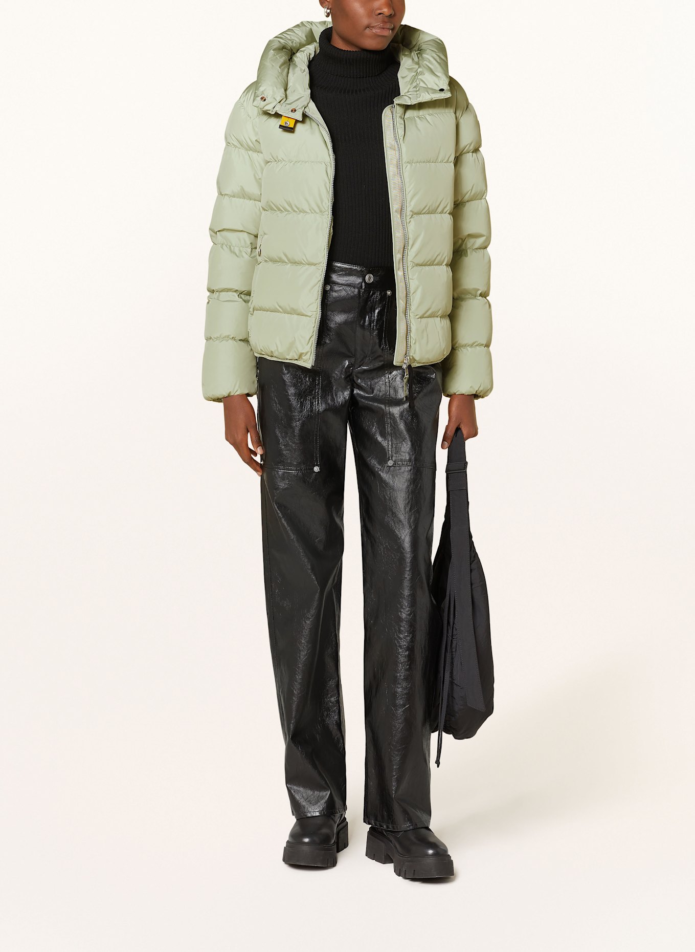 Bader Daunenjacke Damen DunkelgrÃ¼n Fleecepullover OlivgrÃ¼n Half