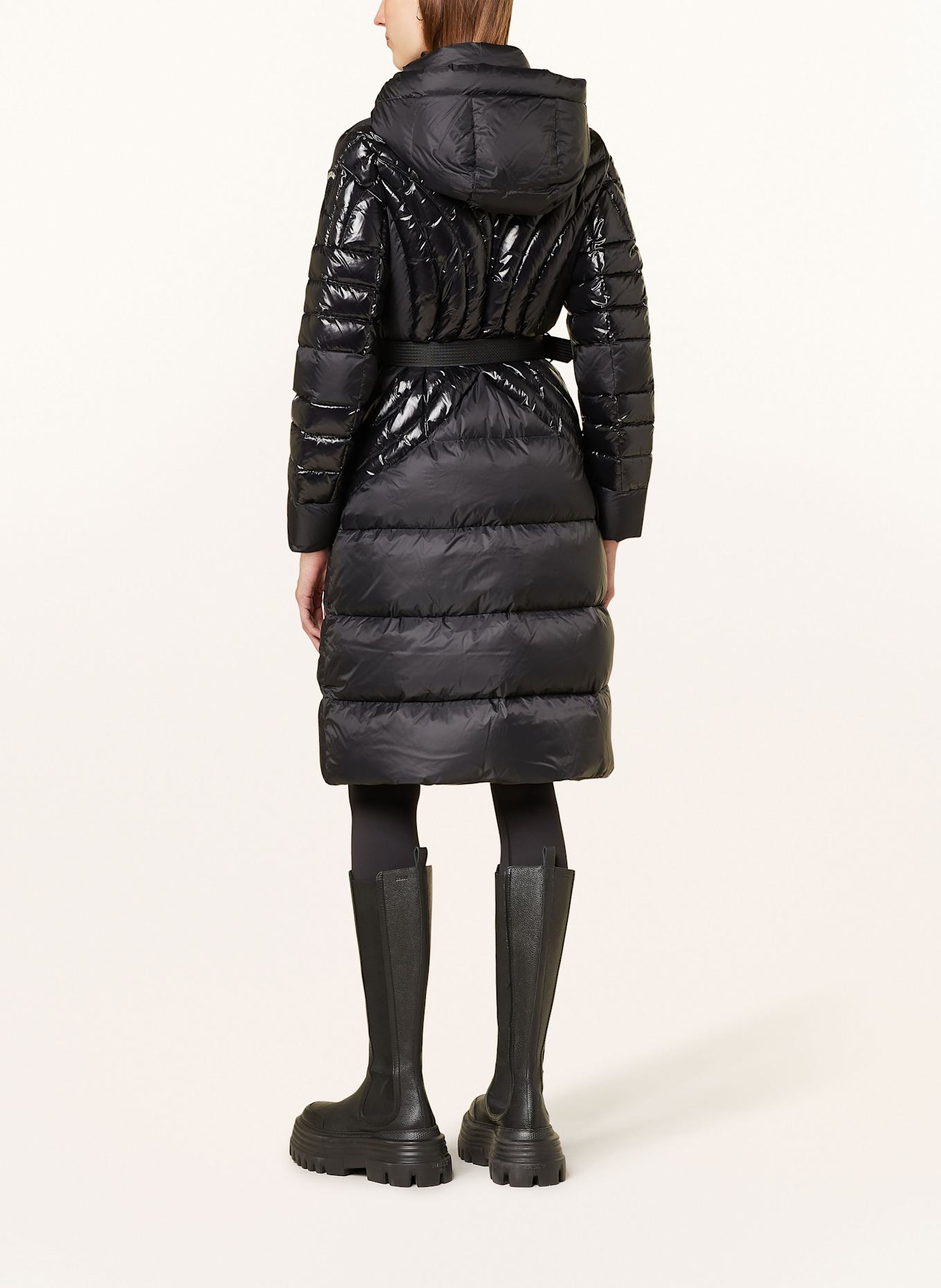 Long Puffer Coat Daunenmantel Damen Gap Quincy Daunenmantel Blauer