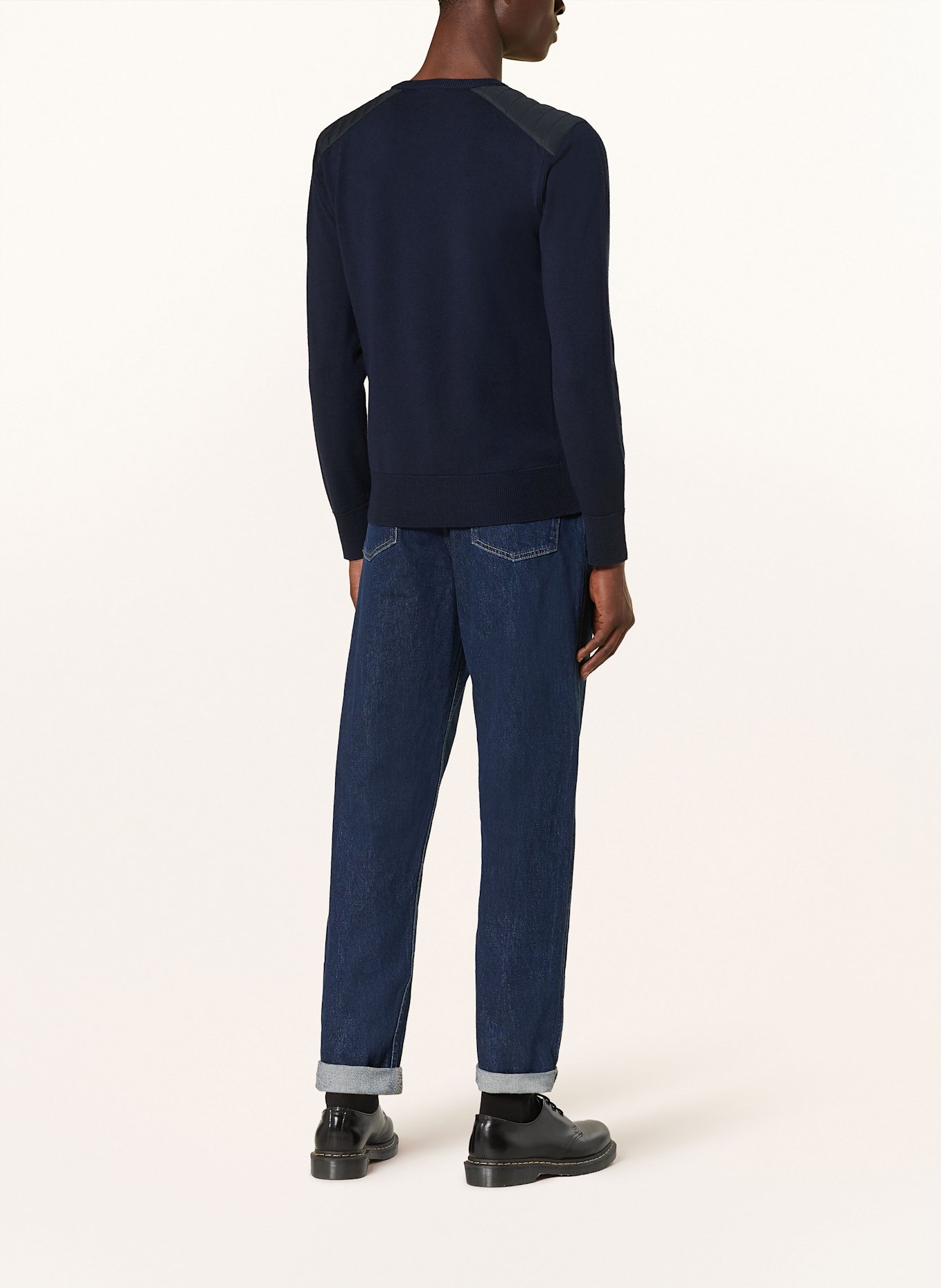 BELSTAFF Pullover KERRIGAN, Farbe: DUNKELBLAU (Bild 3)