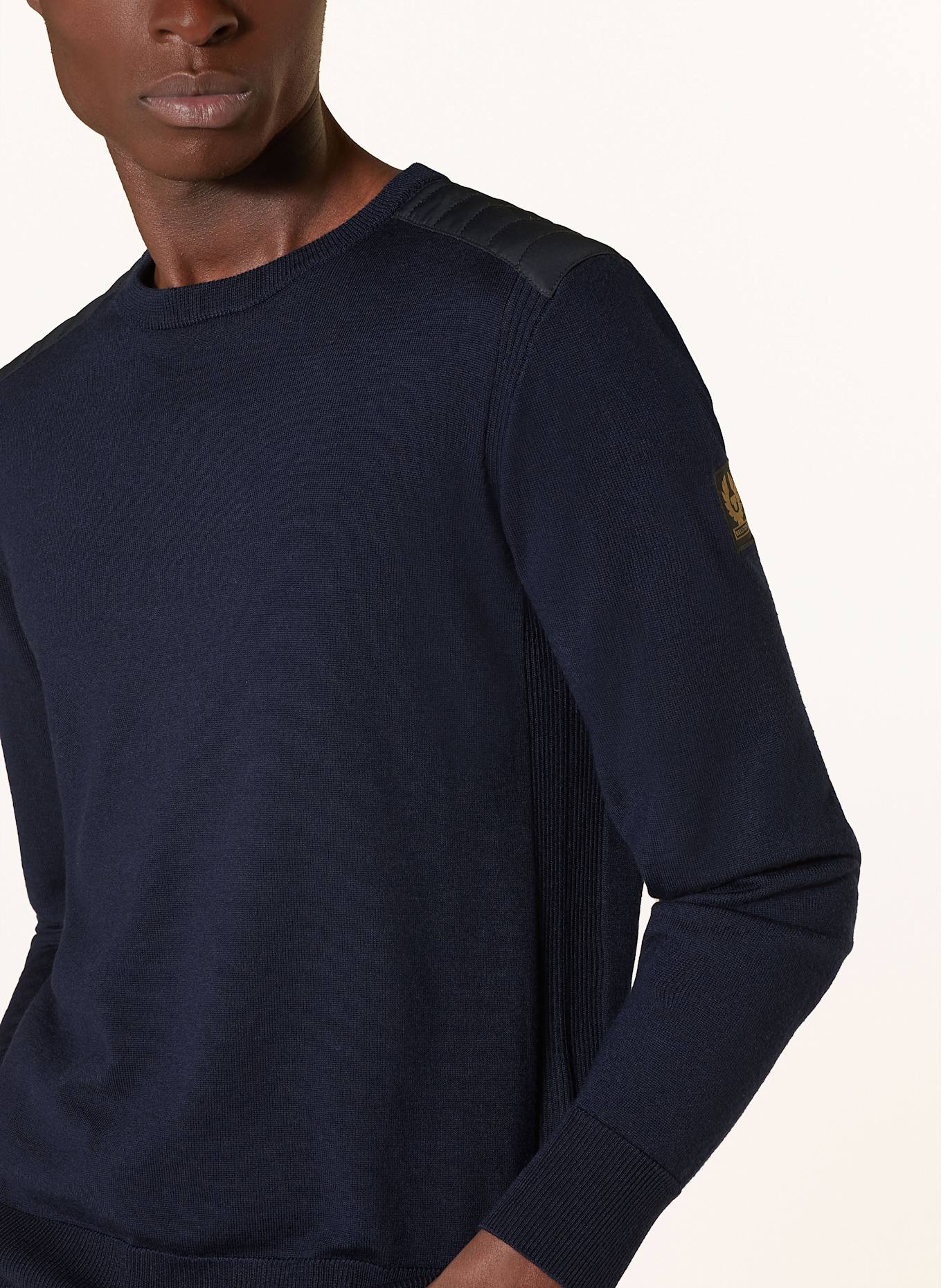 BELSTAFF Pullover KERRIGAN, Farbe: DUNKELBLAU (Bild 4)