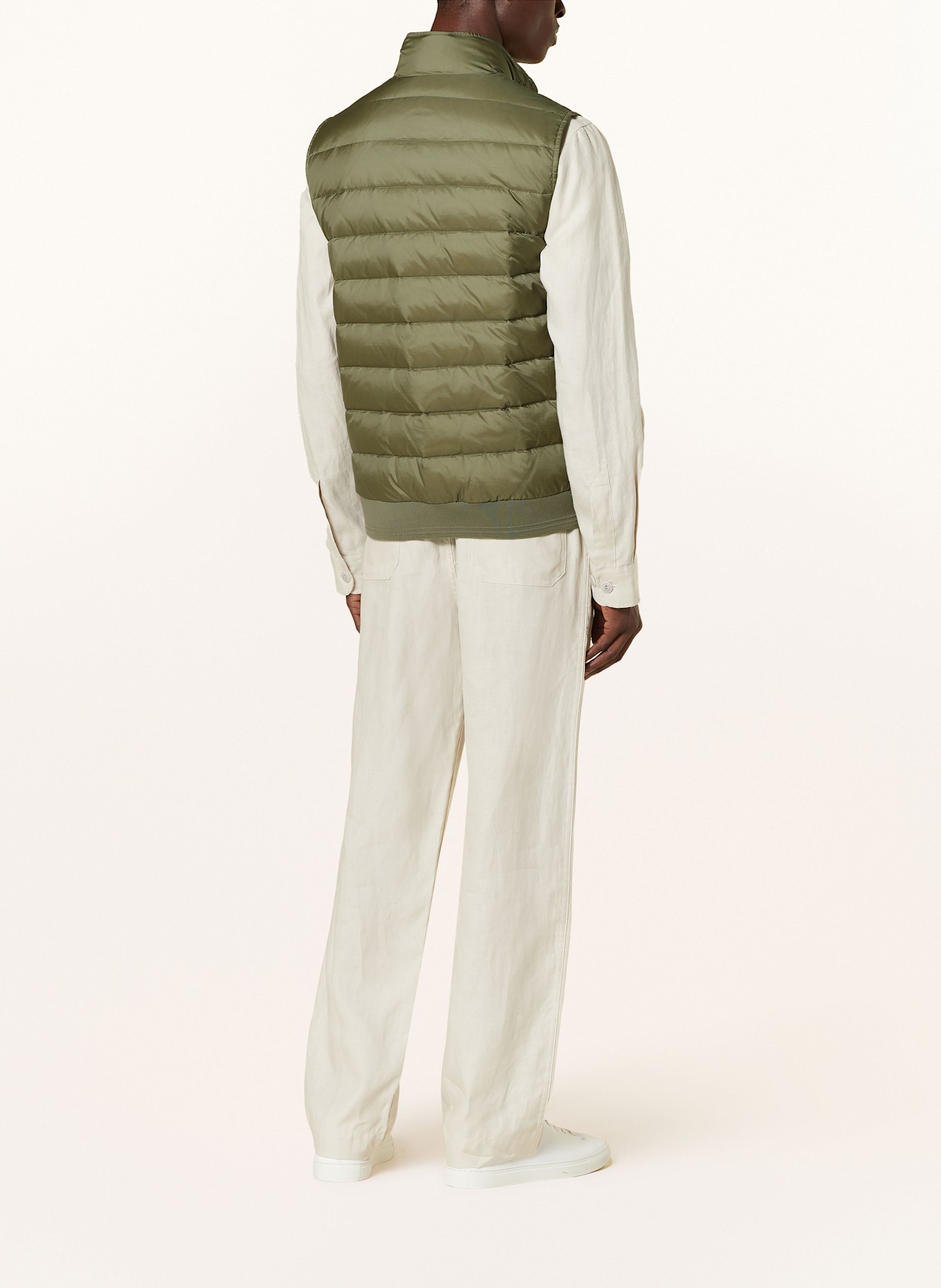 BELSTAFF Kamizelka puchowa CIRCUIT: OLIWKOWY