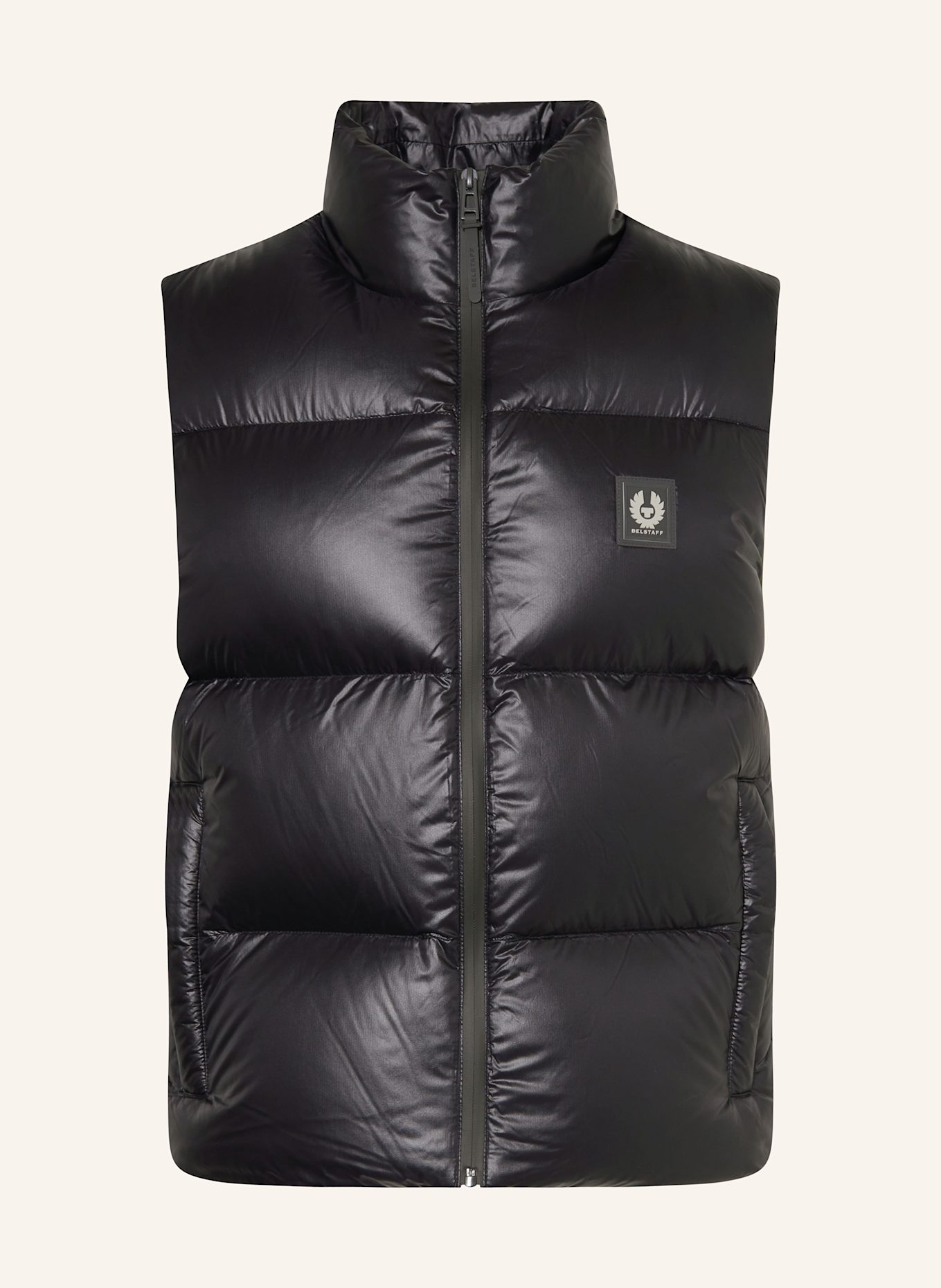 BELSTAFF Daunenweste RESOLVE: SCHWARZ