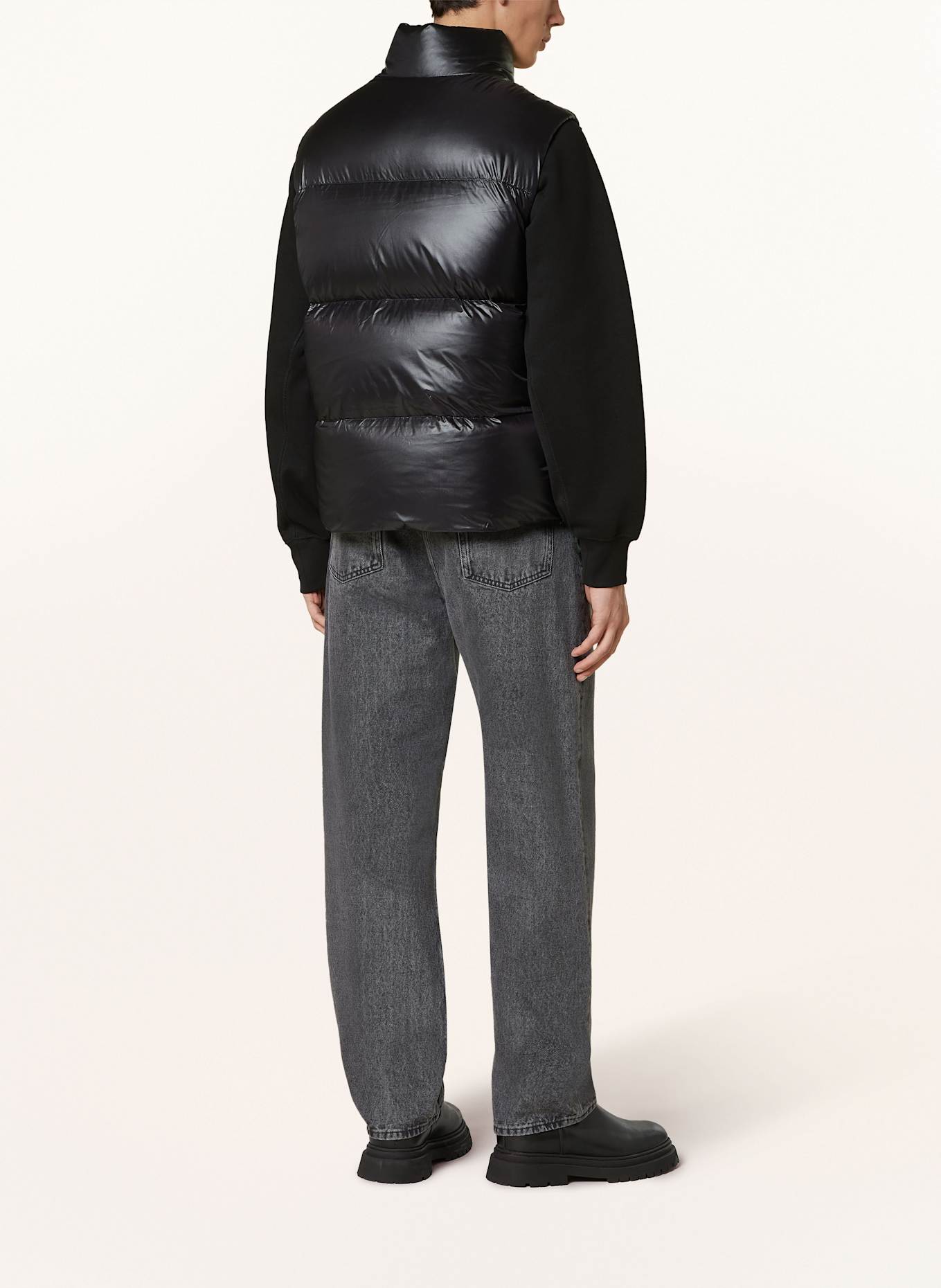 BELSTAFF Daunenweste RESOLVE: SCHWARZ