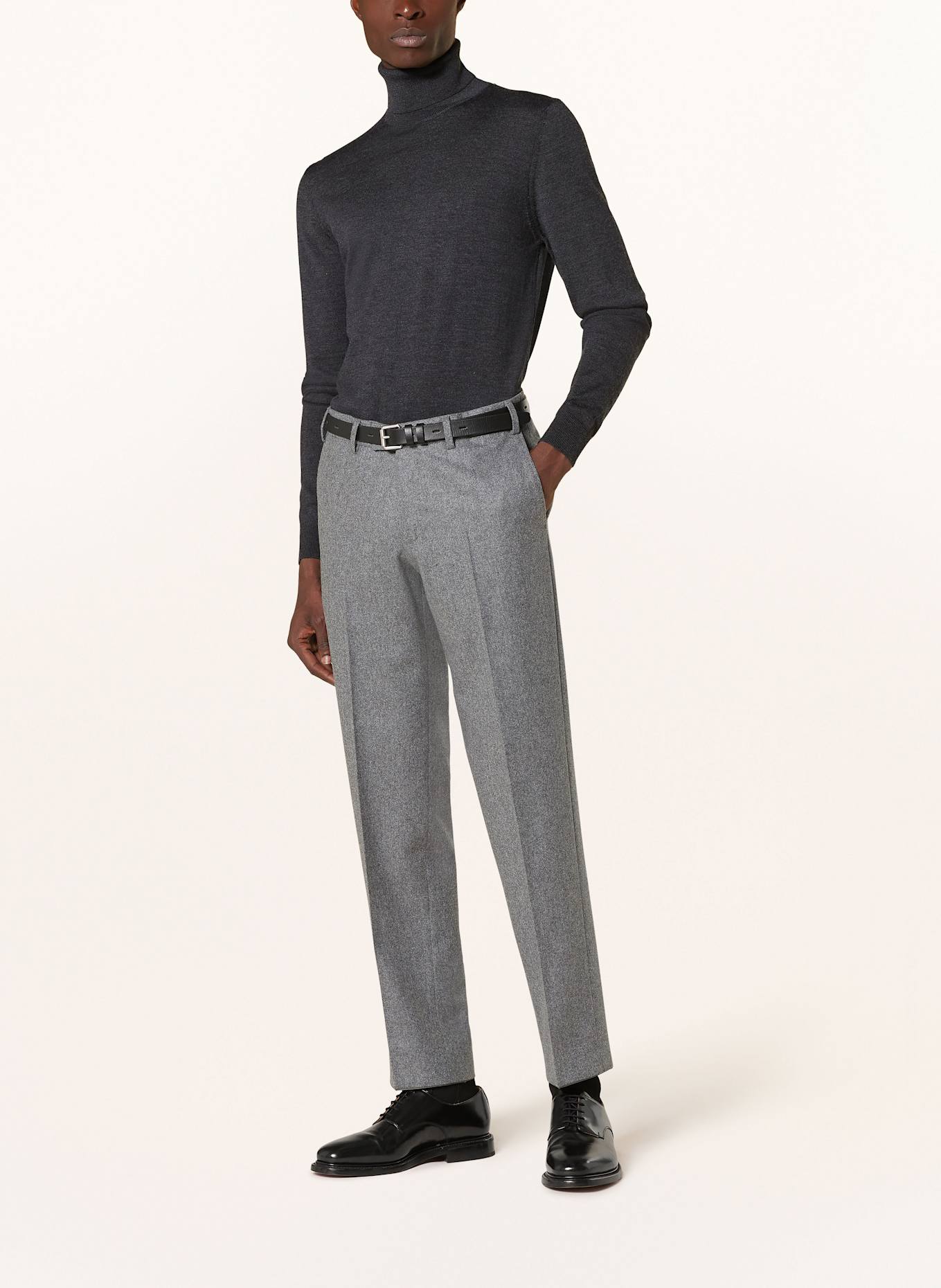 STRELLSON Rollkragenpullover MAREK: DUNKELGRAU