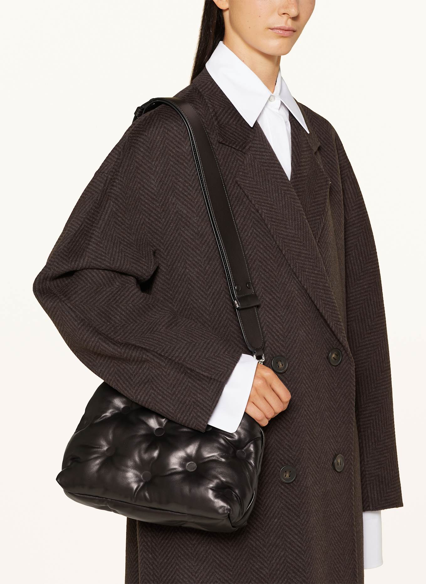 Maison Margiela Crossbody bag GLAM SLAM SMALL in black