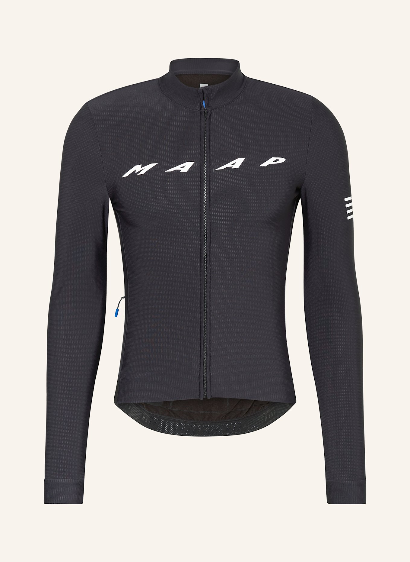 MAAP Radtrikot EVADE THERMAL LS 2.0: SCHWARZ