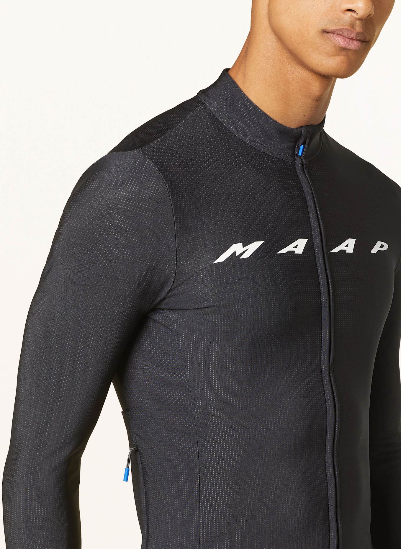 MAAP Radtrikot EVADE THERMAL LS 2.0: SCHWARZ