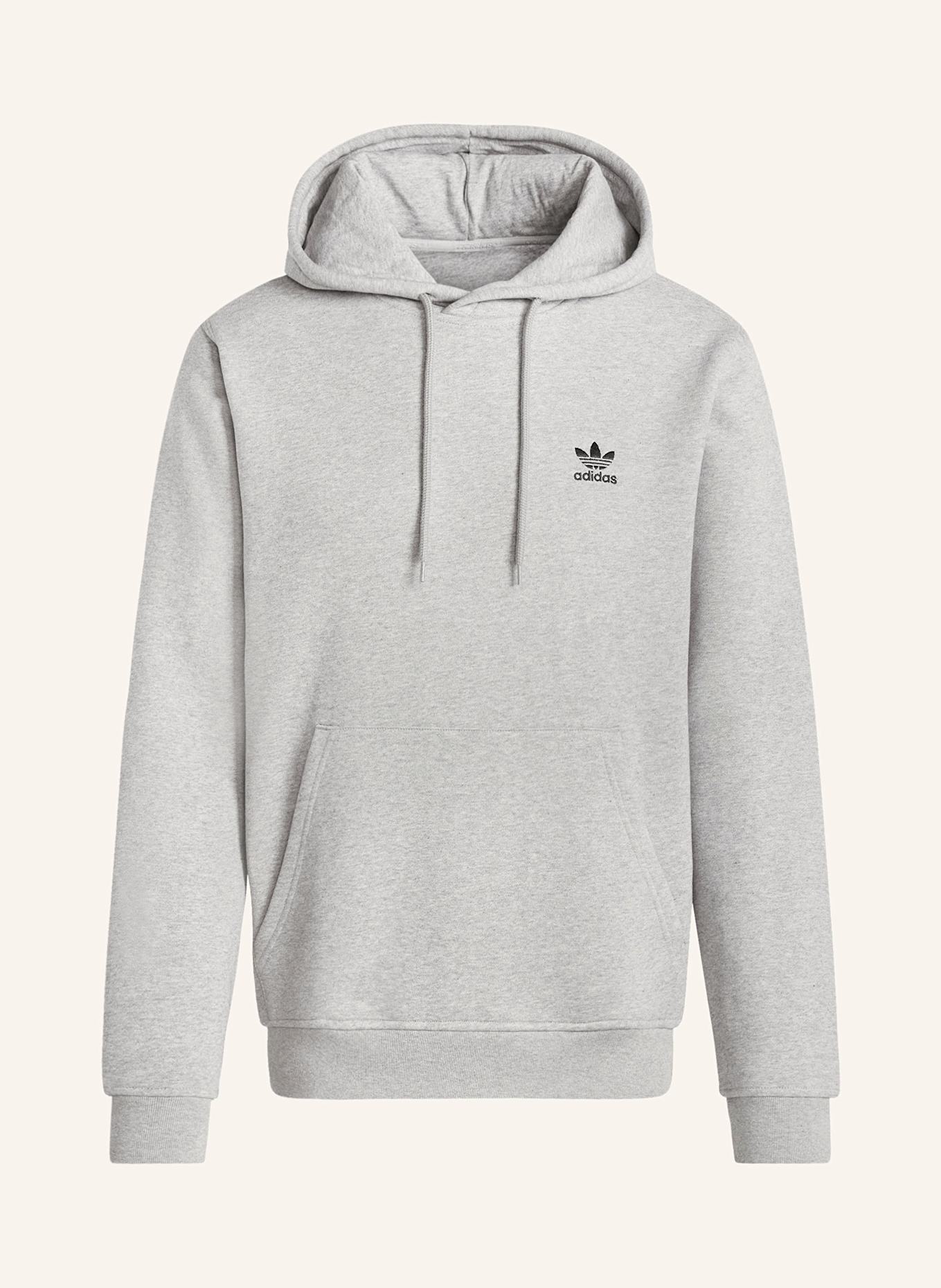 Adidas trefoil white hoodie top