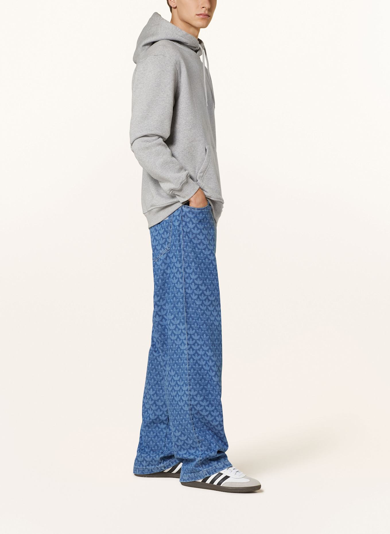adidas Originals Hoodie TREFOIL ESSENTIALS in grau