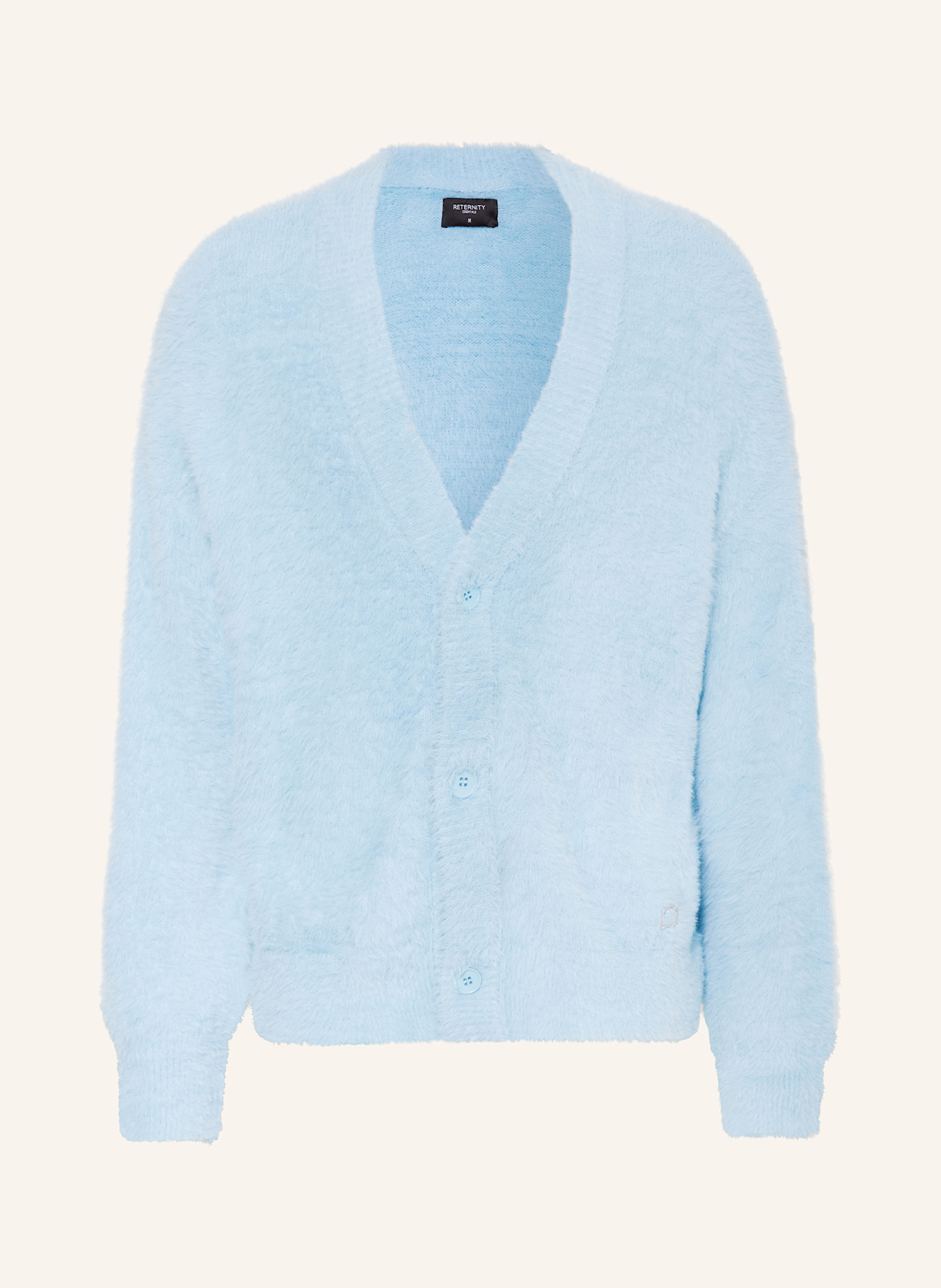 RETERNITY Strickjacke: HELLBLAU