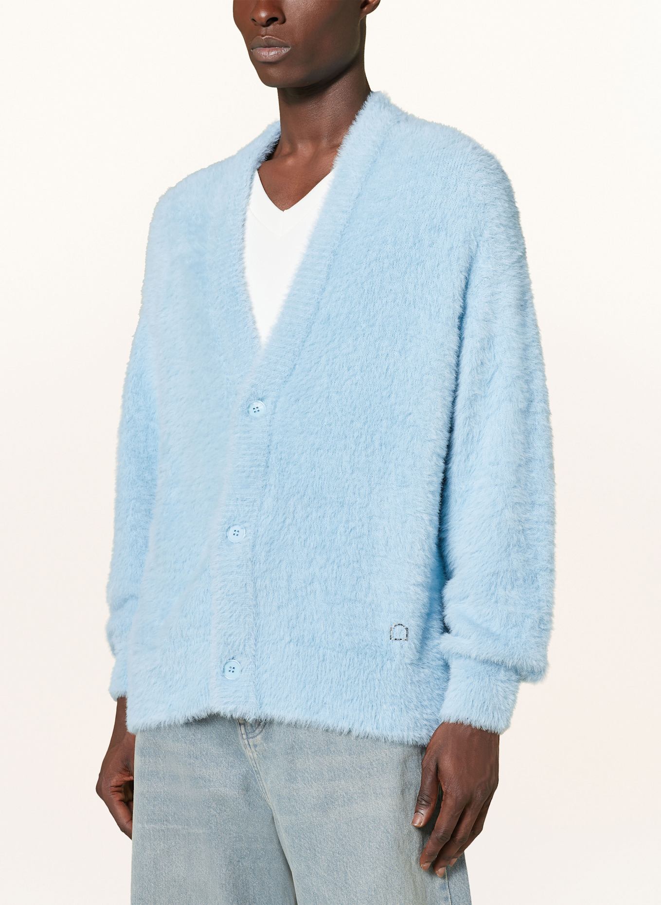 RETERNITY Strickjacke: HELLBLAU