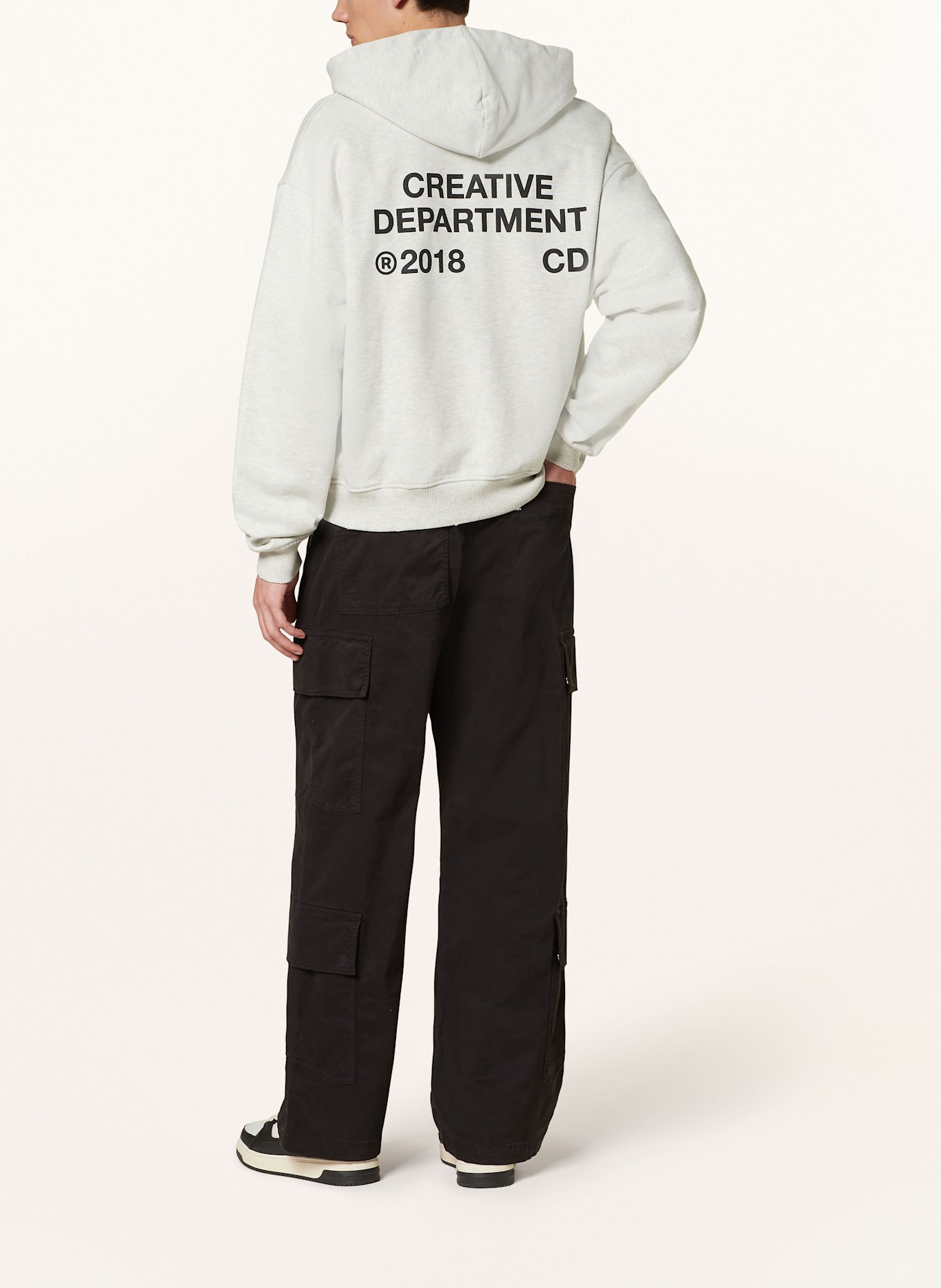 RETERNITY Cargo pants, Color: BLACK (Image 3)