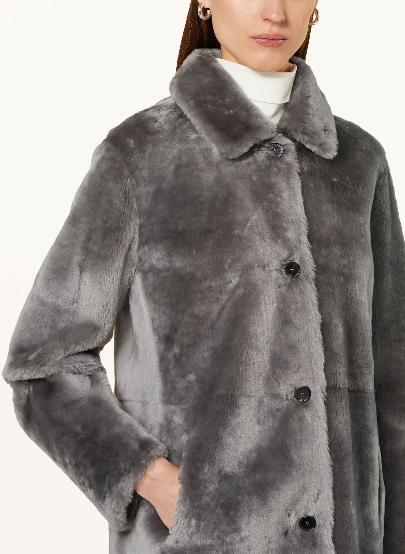 windsor. Lambskin coat