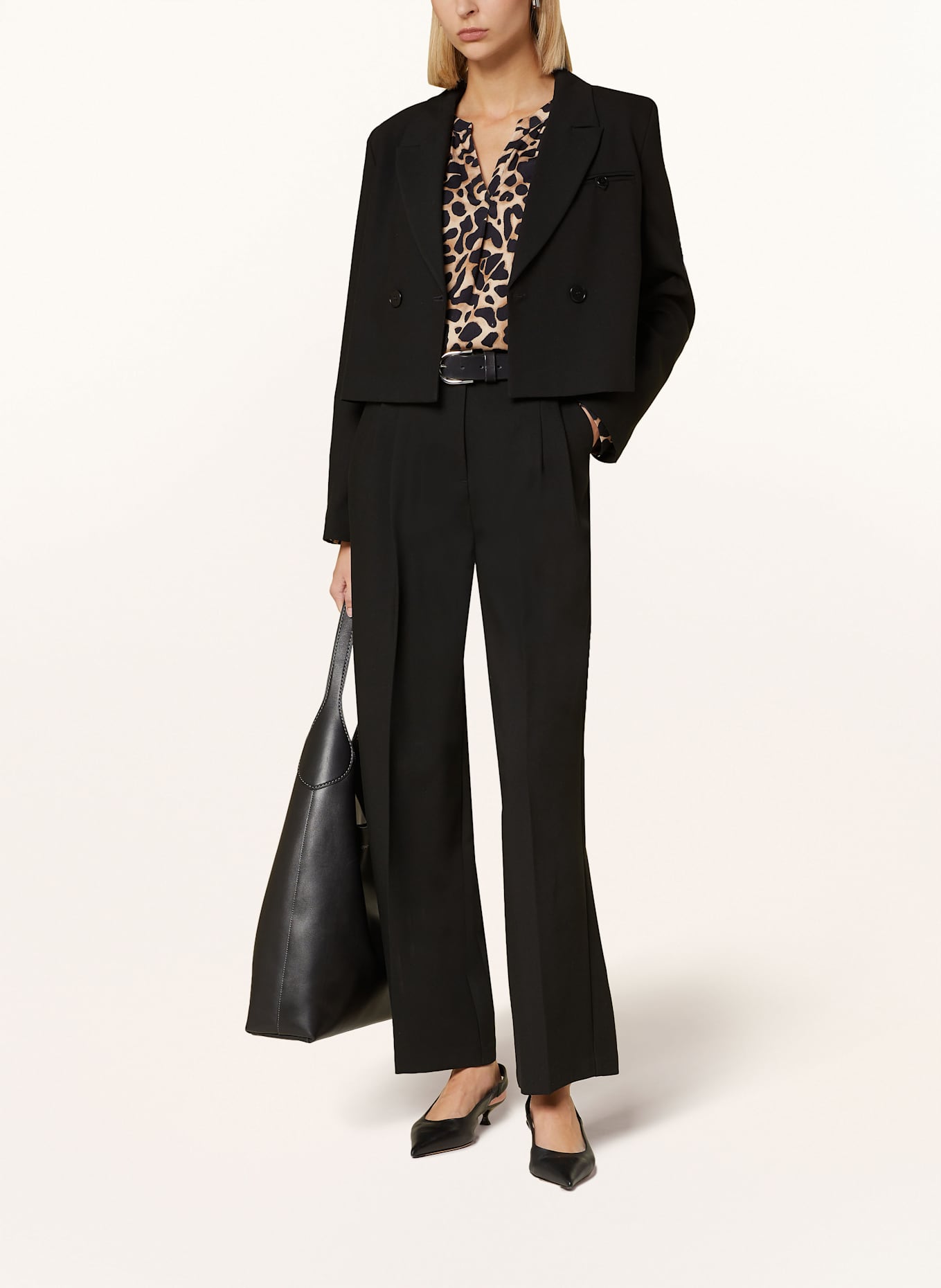 Smith & Soul NEW VINCE blouse shirt: BLACK / BROWN / NUDE