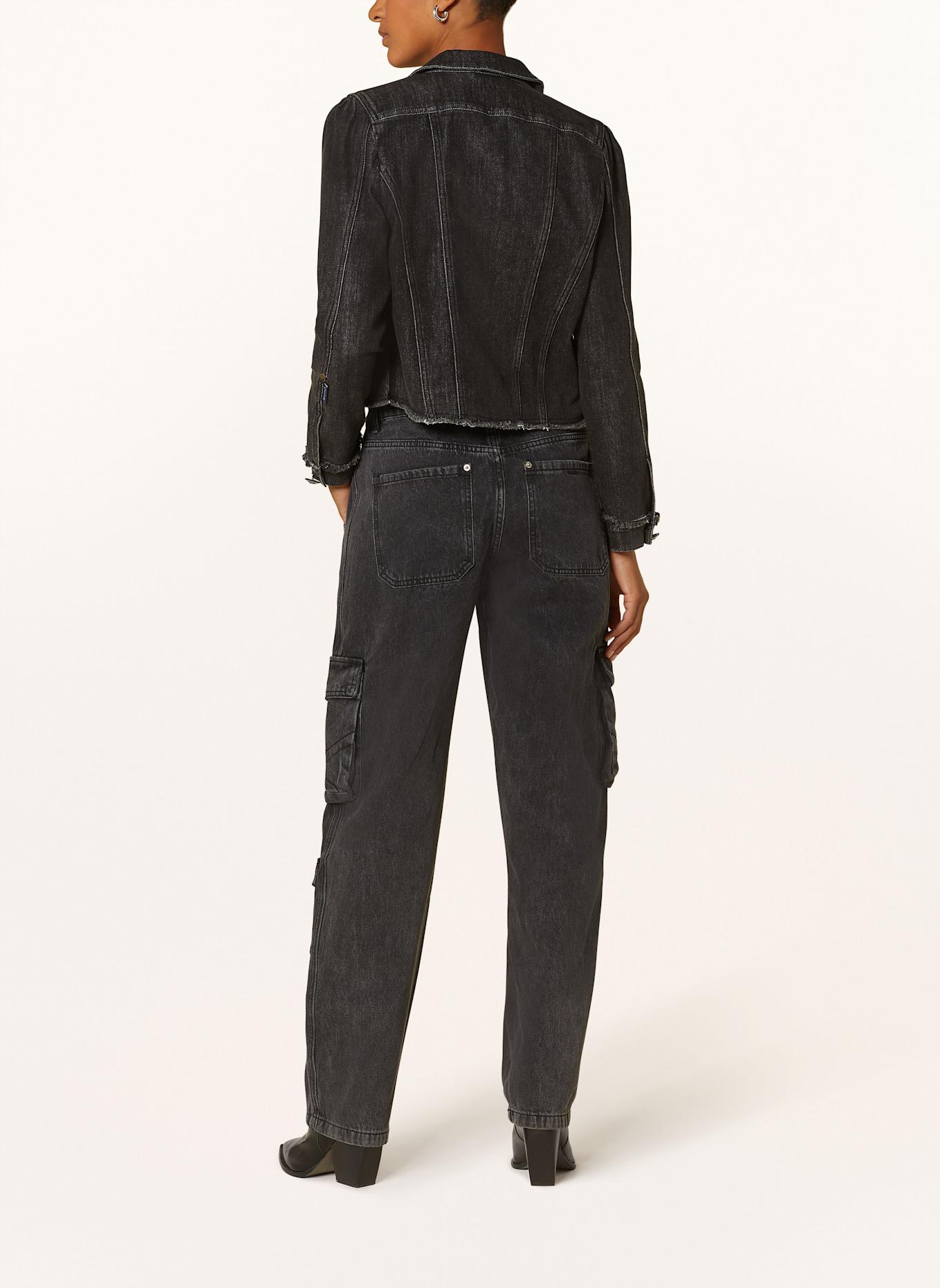 summum woman Cargojeans: 499 Black Denim