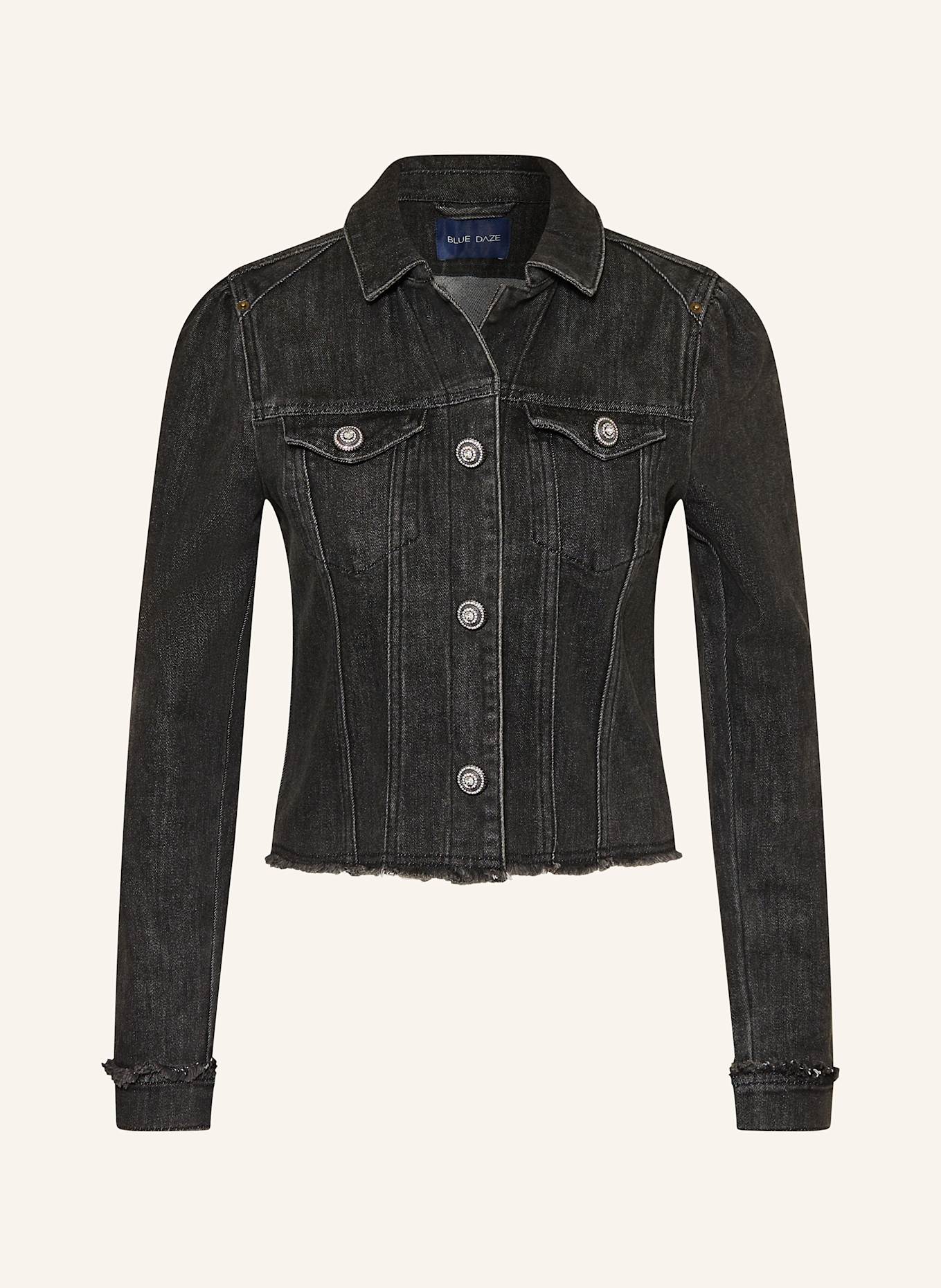 Tailored denim jacket womens on sale
