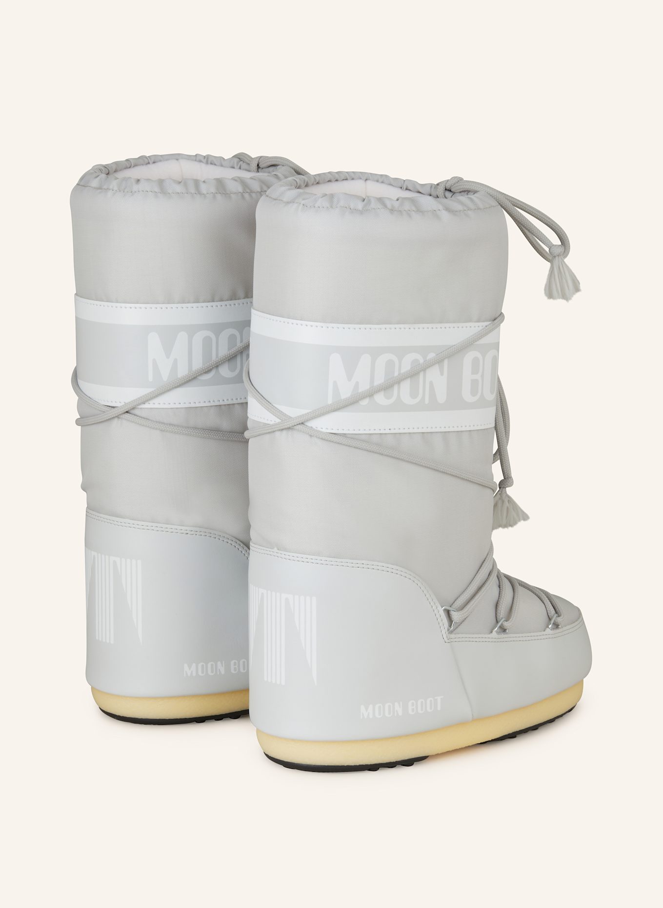MOON BOOT Moon Boots ICON NYLON: HELLGRAU