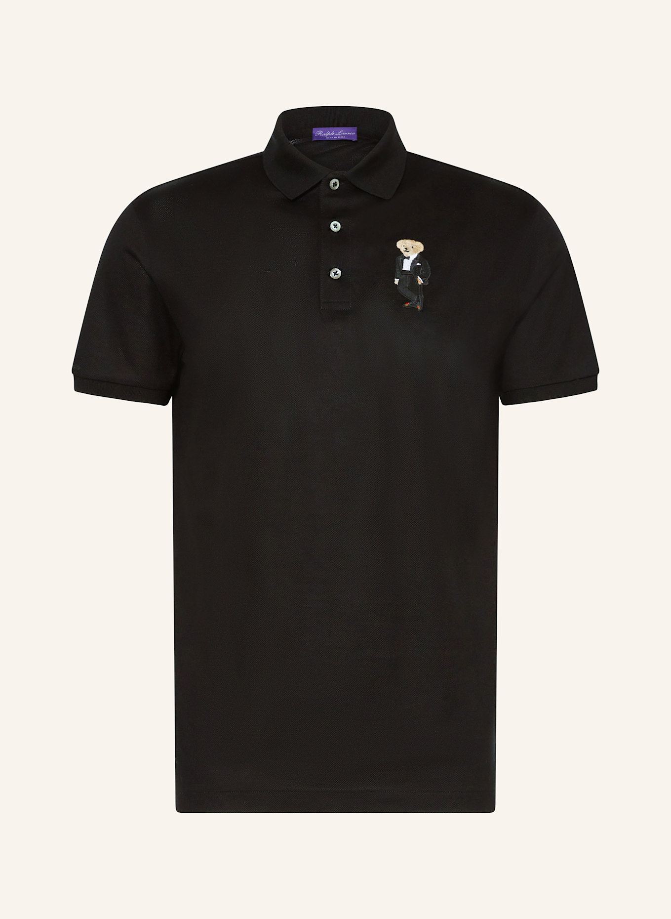 Black and purple polo shirt clearance