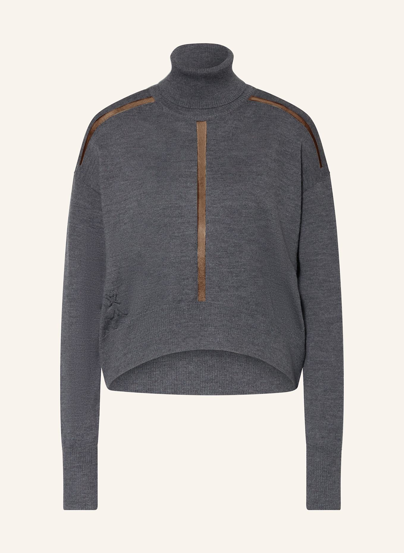 PATRIZIA PEPE Golf: SZARY