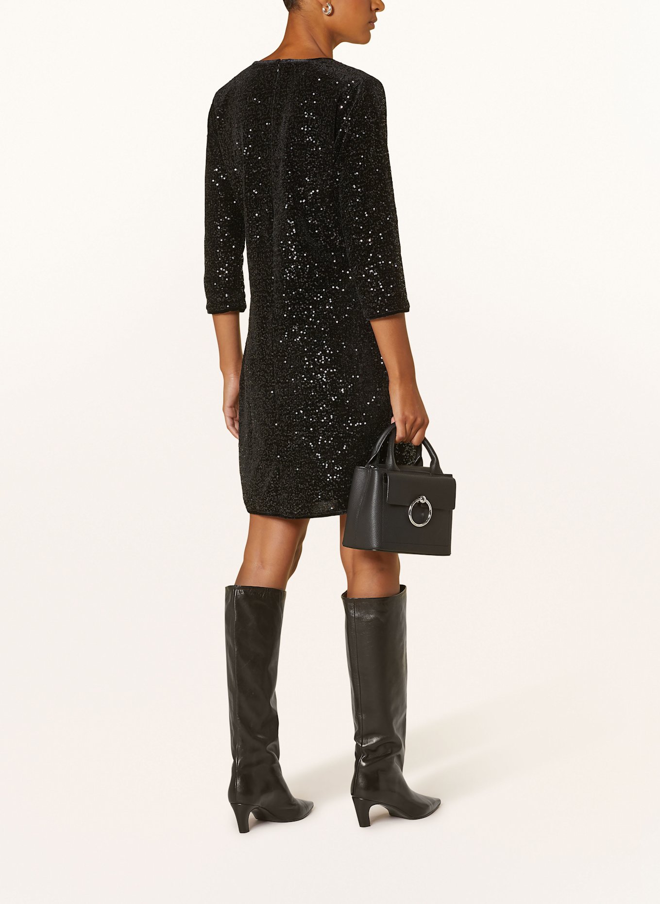 Princess GOES HOLLYWOOD Kleid mit Pailletten: KHAKI