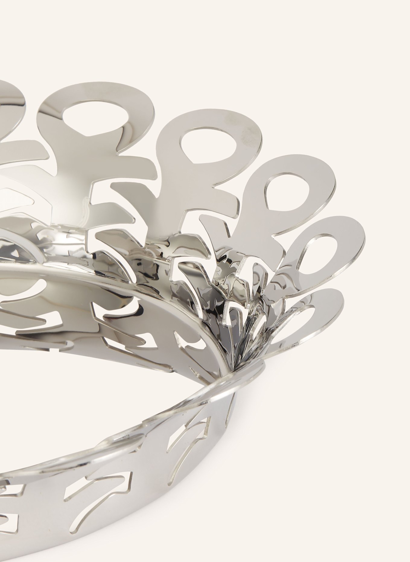 ALESSI Schale VIMINI: SILBER