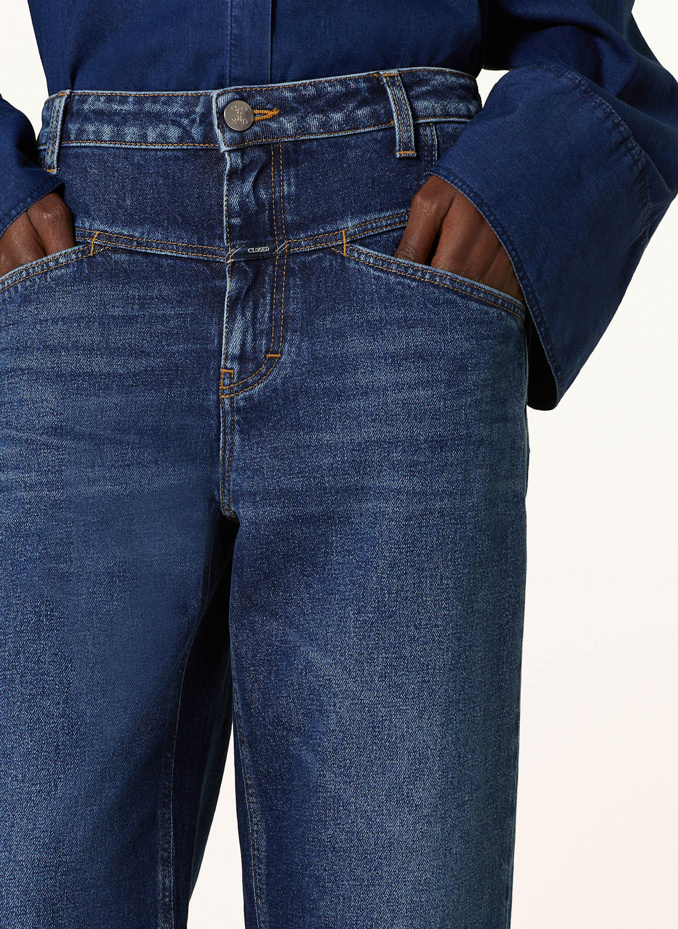 CLOSED 7/8-Jeans STOVER-X: DBL DARK BLUE