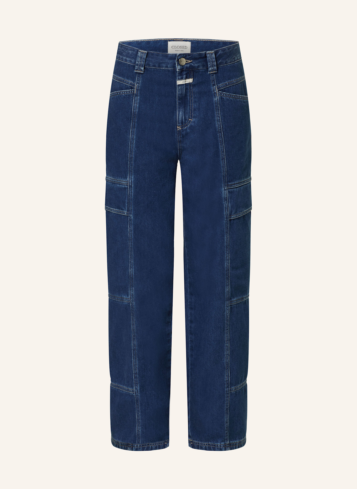 CLOSED Straight Jeans CALI-X: MBL MID BLUE