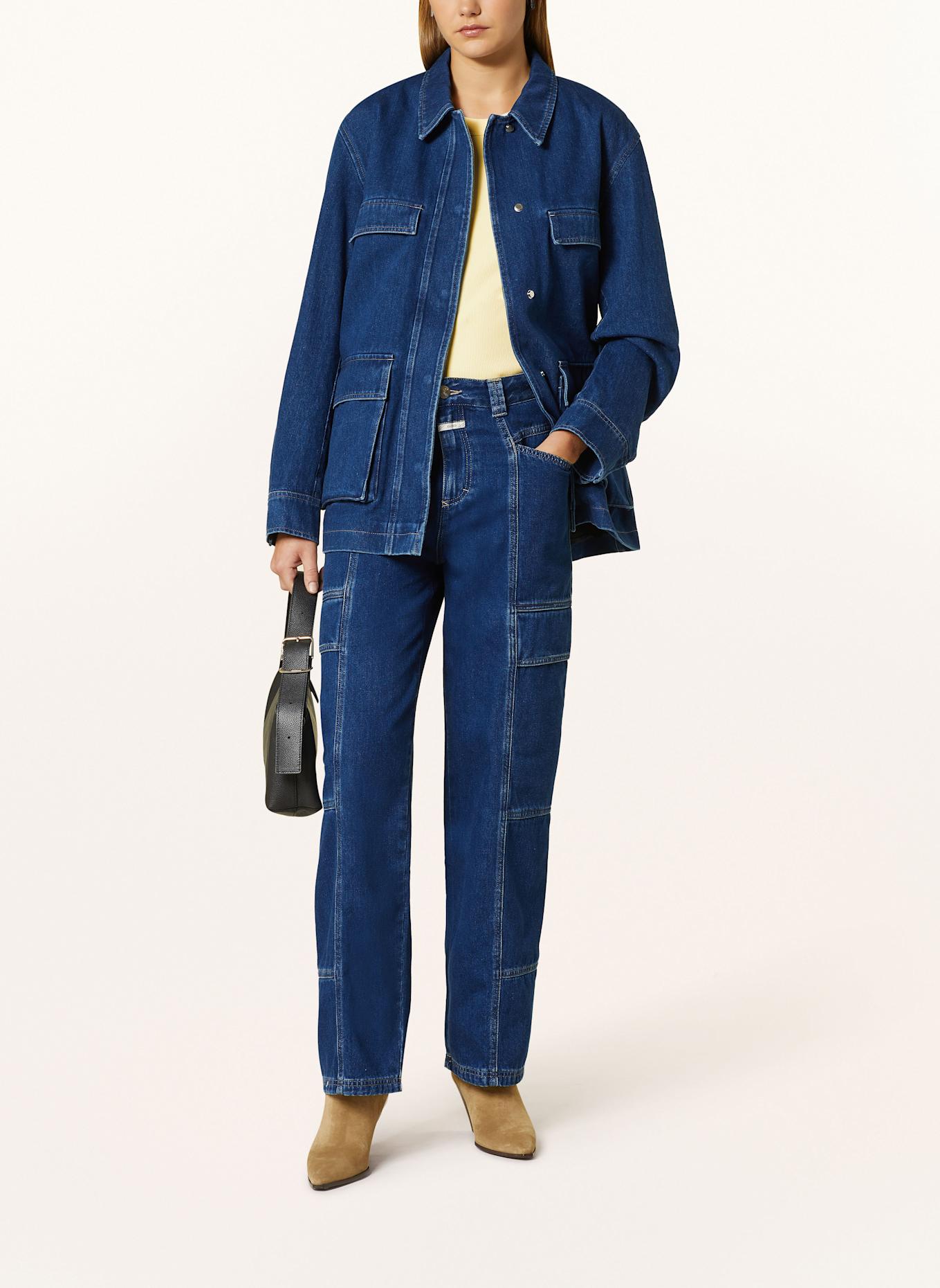 CLOSED Straight Jeans CALI-X: MBL MID BLUE
