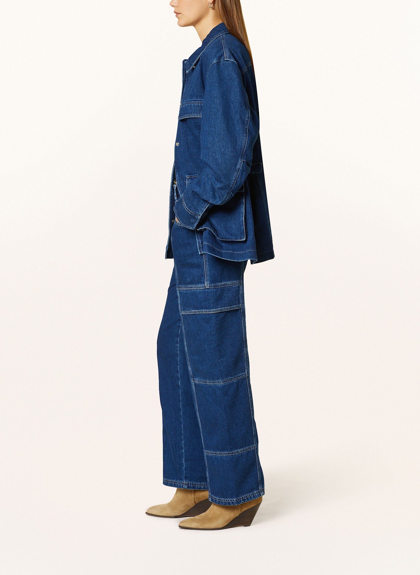 CLOSED Straight Jeans CALI-X: MBL MID BLUE