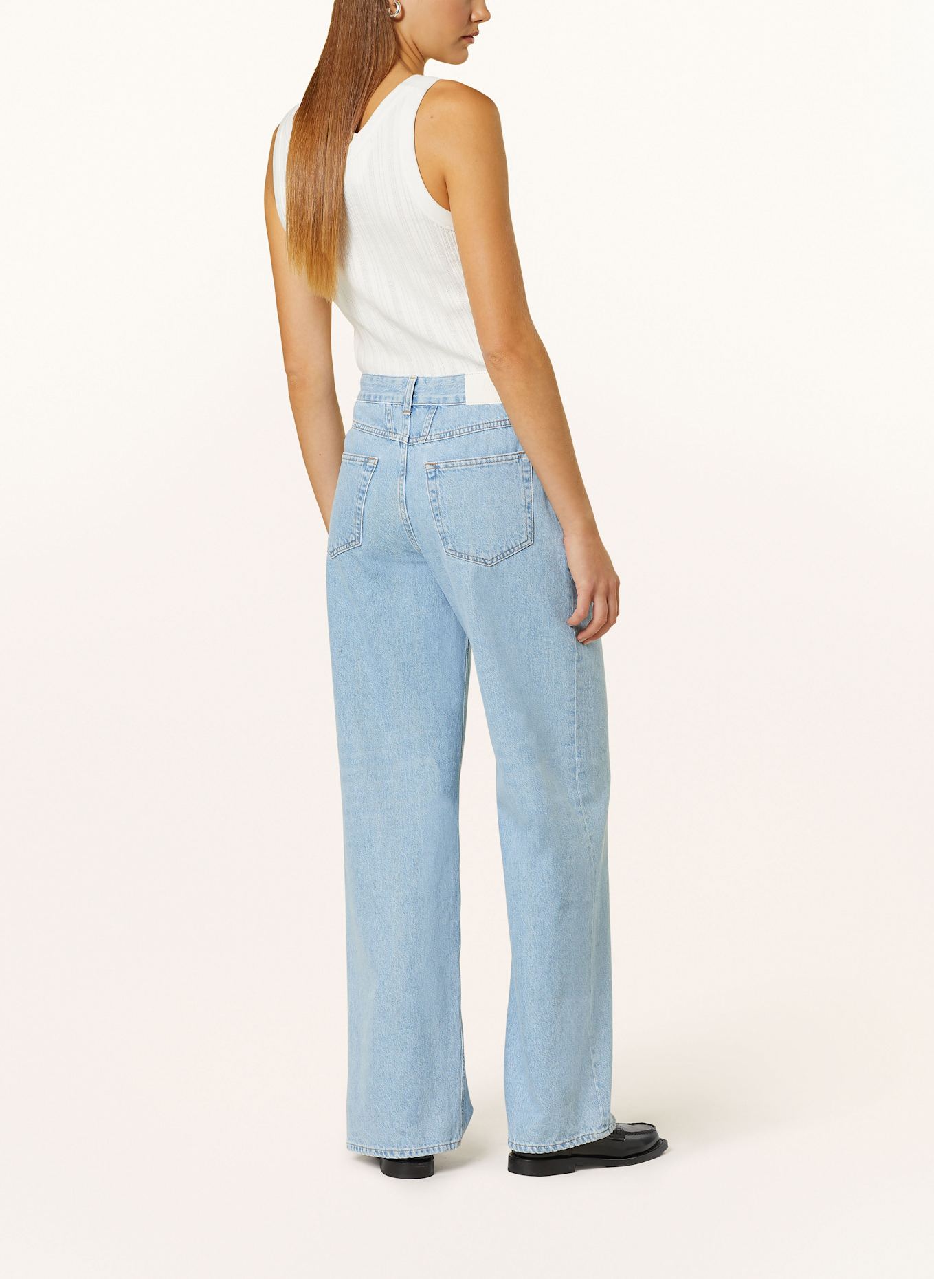 CLOSED Jeansy wide leg NIKKA: LBL Light Blue