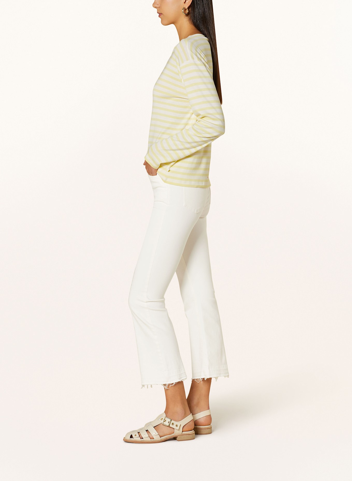 CLOSED Bootcut Jeans HI-SUN: ECRU