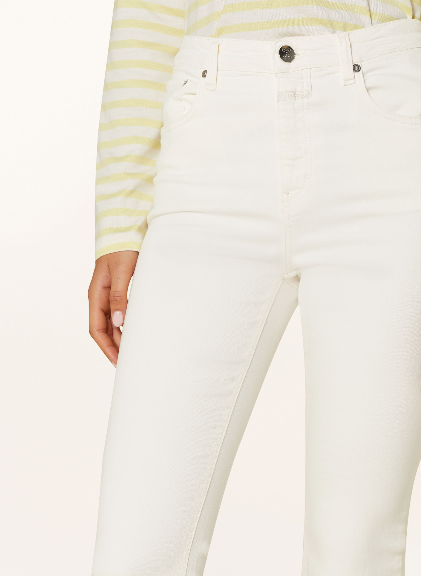 CLOSED Bootcut Jeans HI-SUN: ECRU