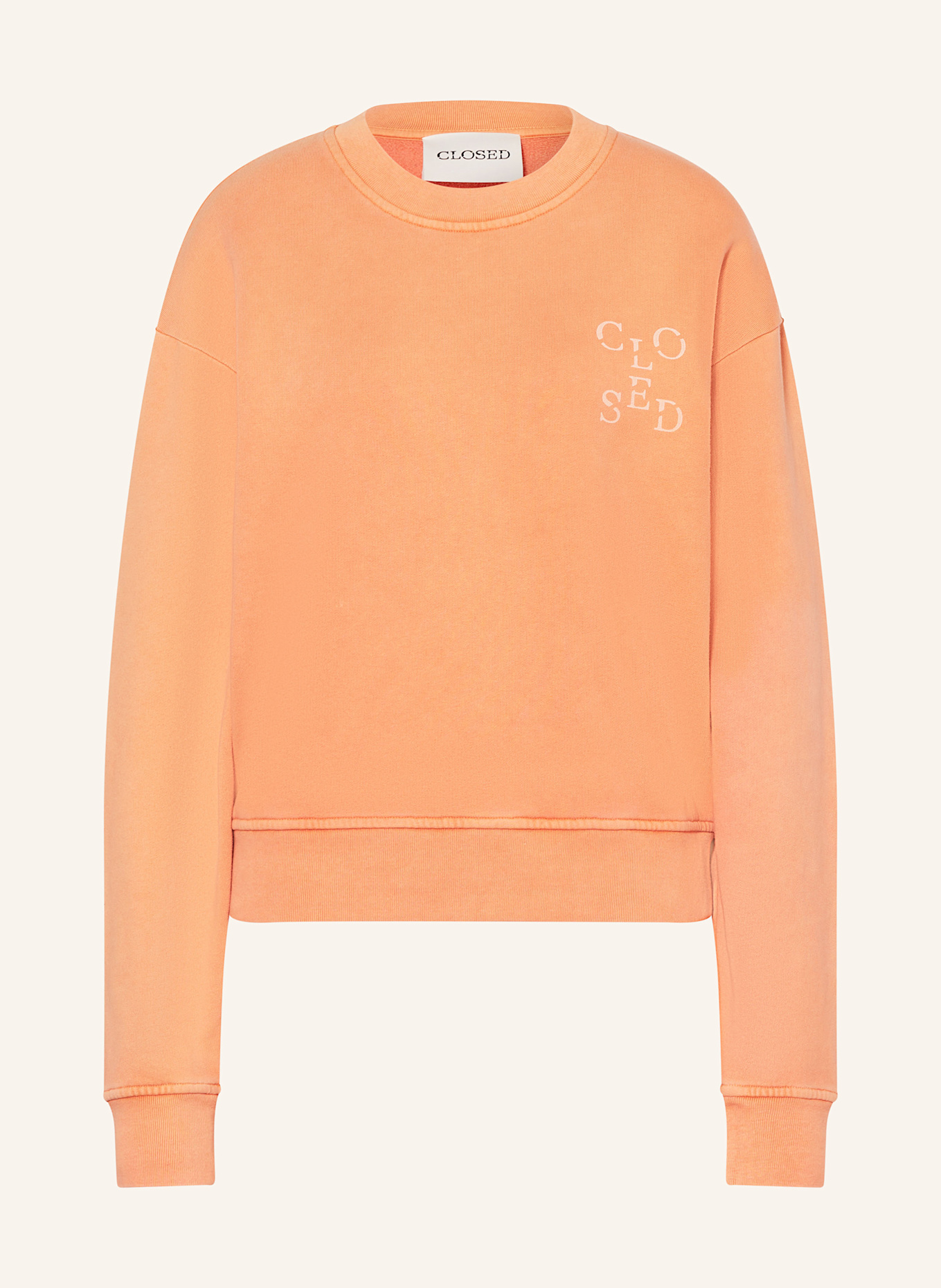 CLOSED Sweatshirt: ORANGE