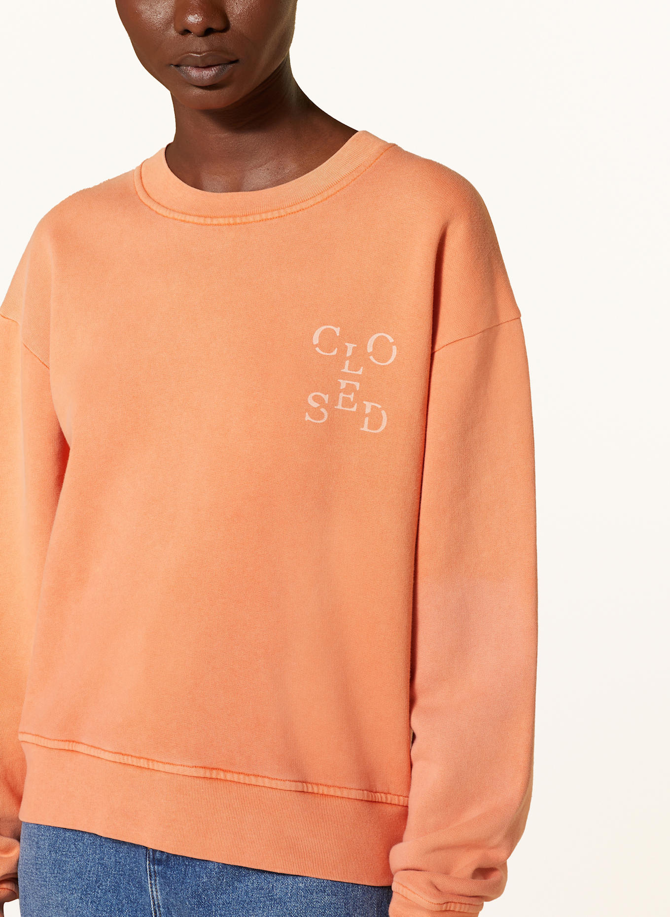CLOSED Sweatshirt: ORANGE