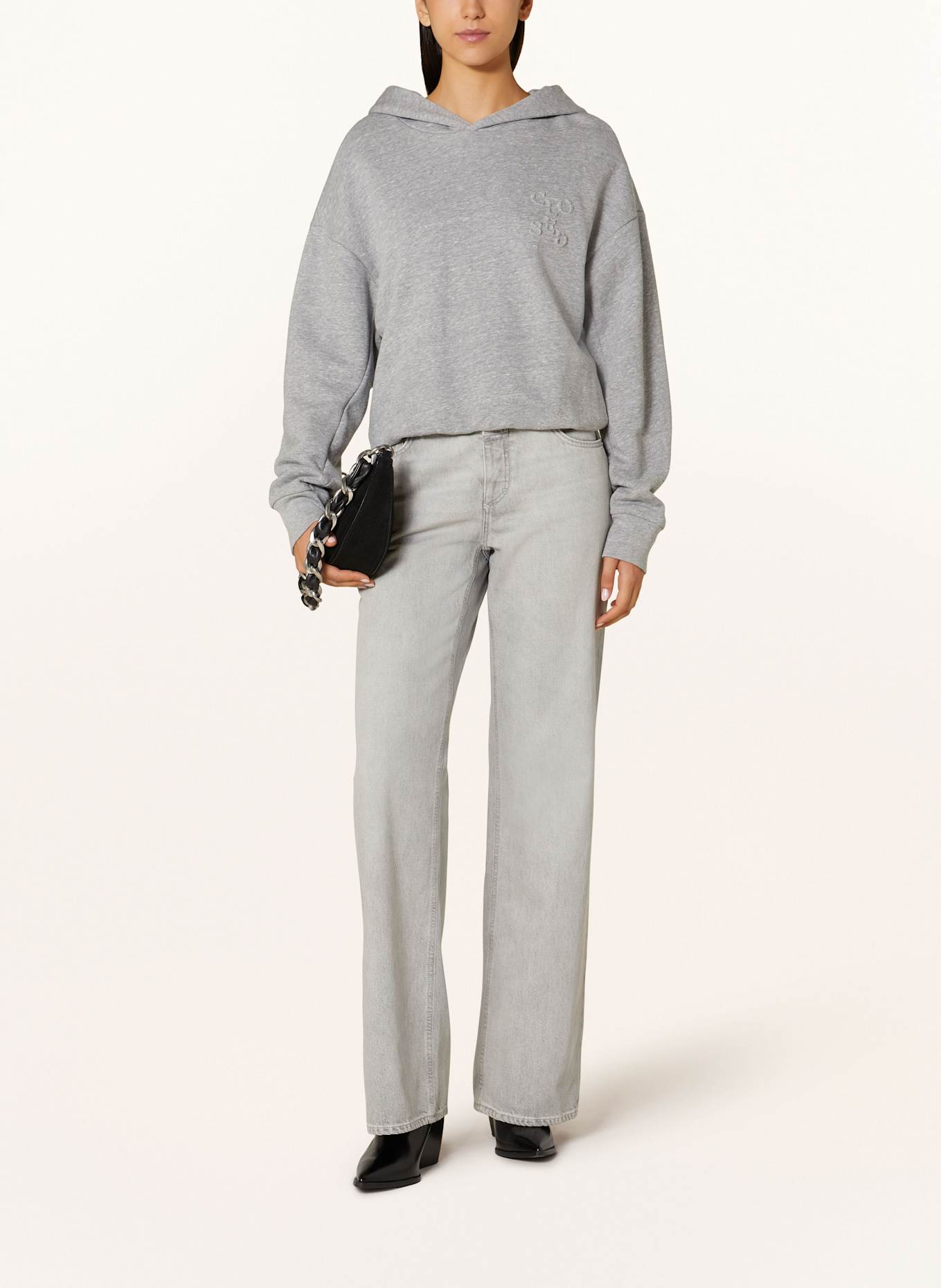 CLOSED Hoodie: GRAU